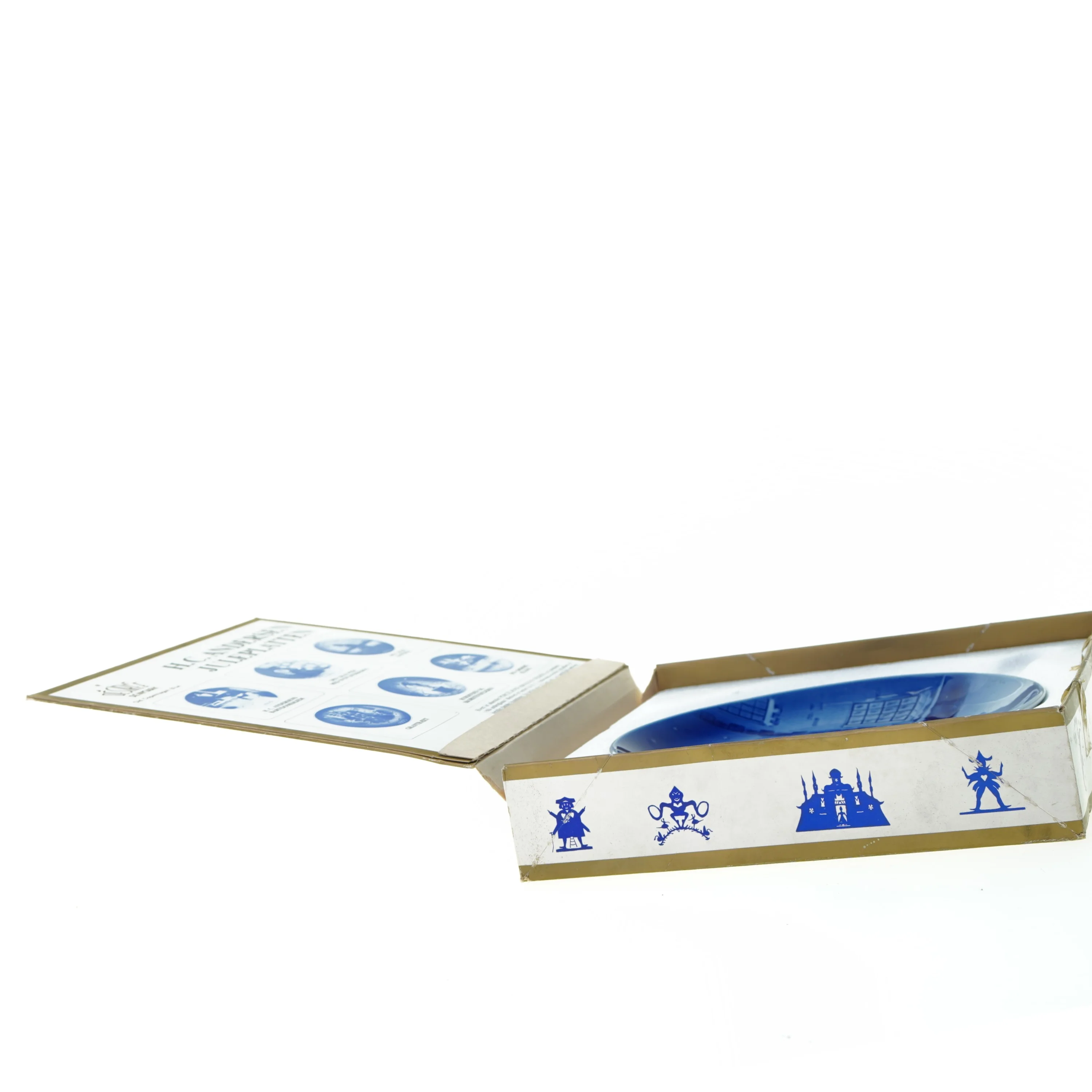HC Andersen juleplatten fra Porcelænsfabrikken Desirée (str. 19 cm)