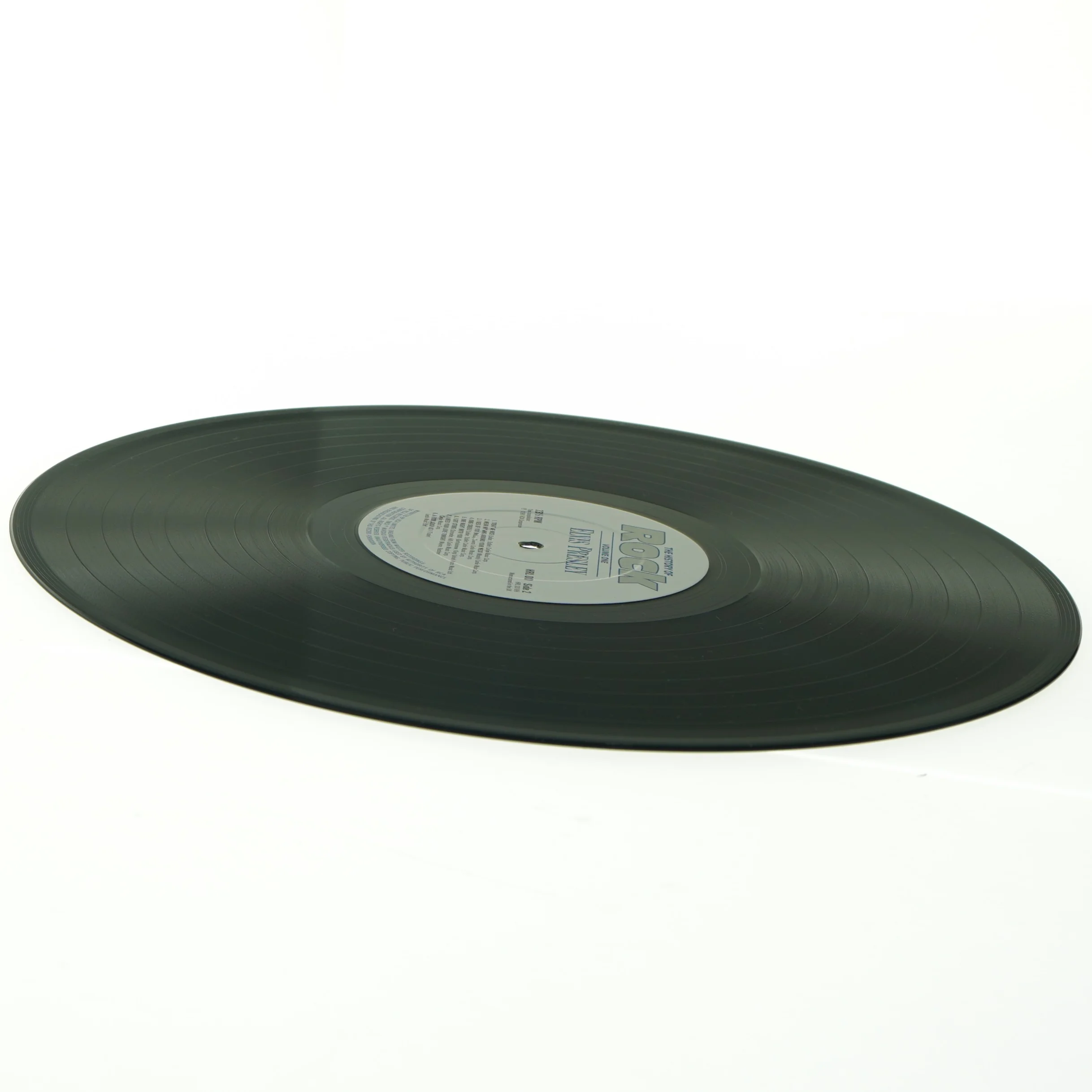 Elvis Presley vinylplade (str. 31 x, 31 cm)