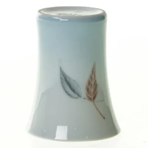 Vase i porcelæn, Løvfald fra B Og G (str. 7 x 4 cm)