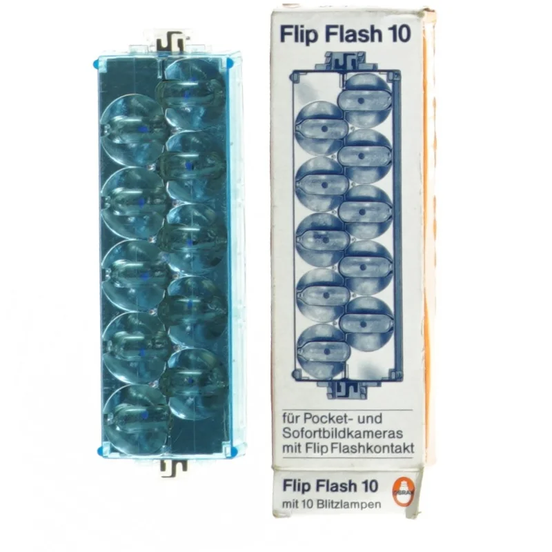 Flash/blitz - Slip flash 10 stk fra Osram (str. 14 x 4 cm)
