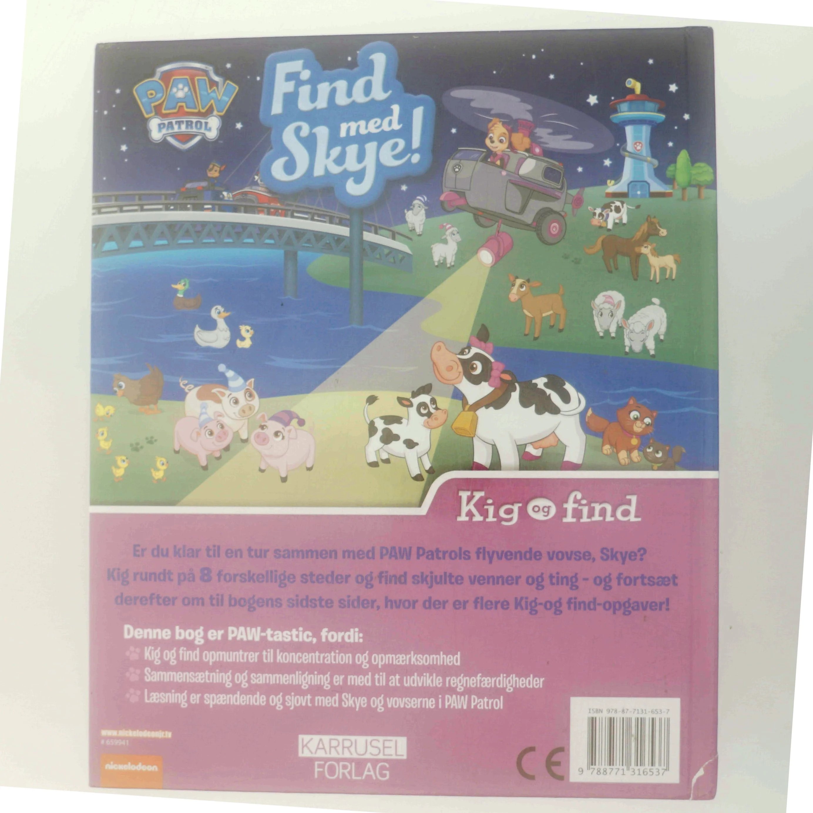 Paw Patrol - find med Skye! af Emily Skwish (Bog)