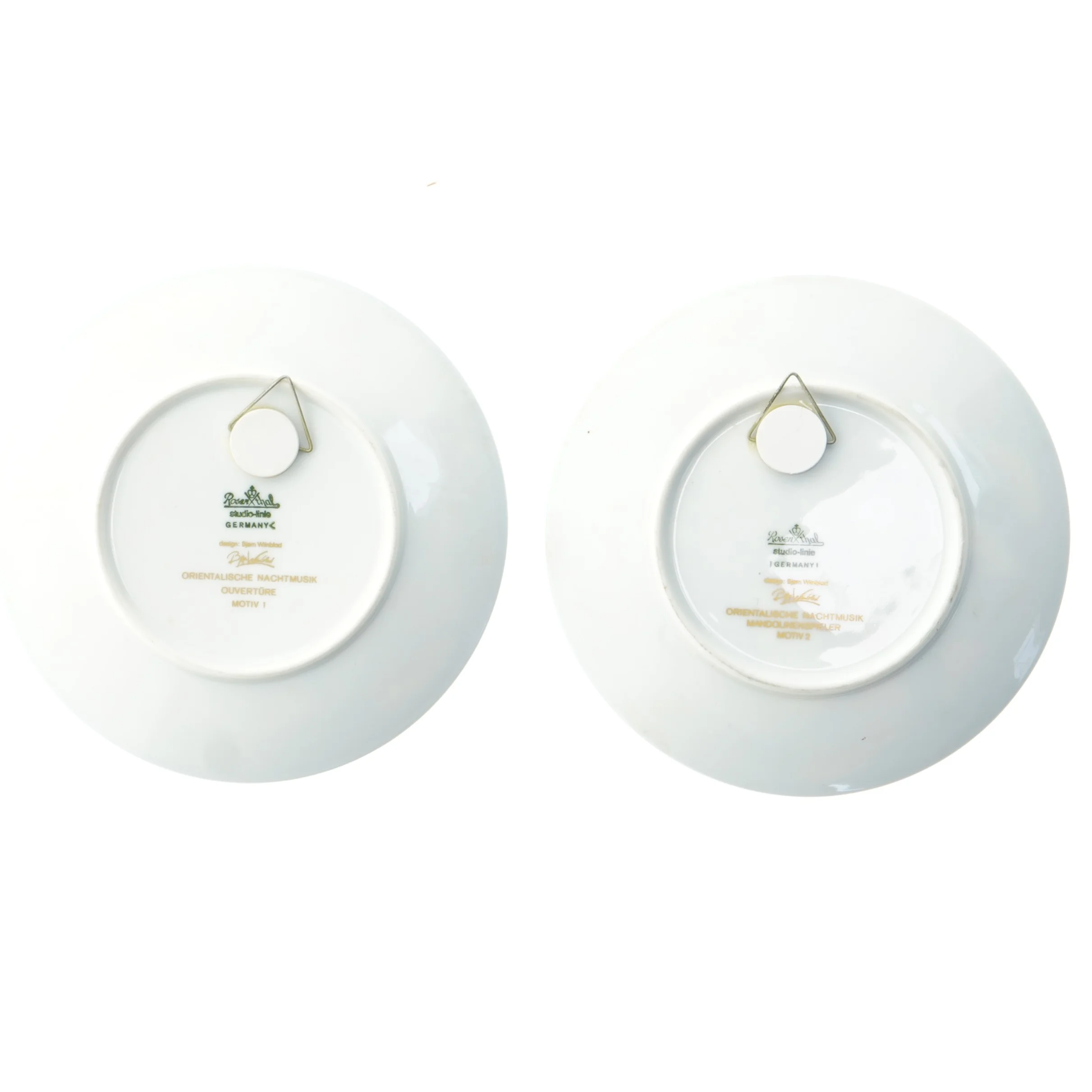 Bjørn Wiinblad Aladdin platter fra 1976 fra Rosenthal (str. Ø 15,5 cm)