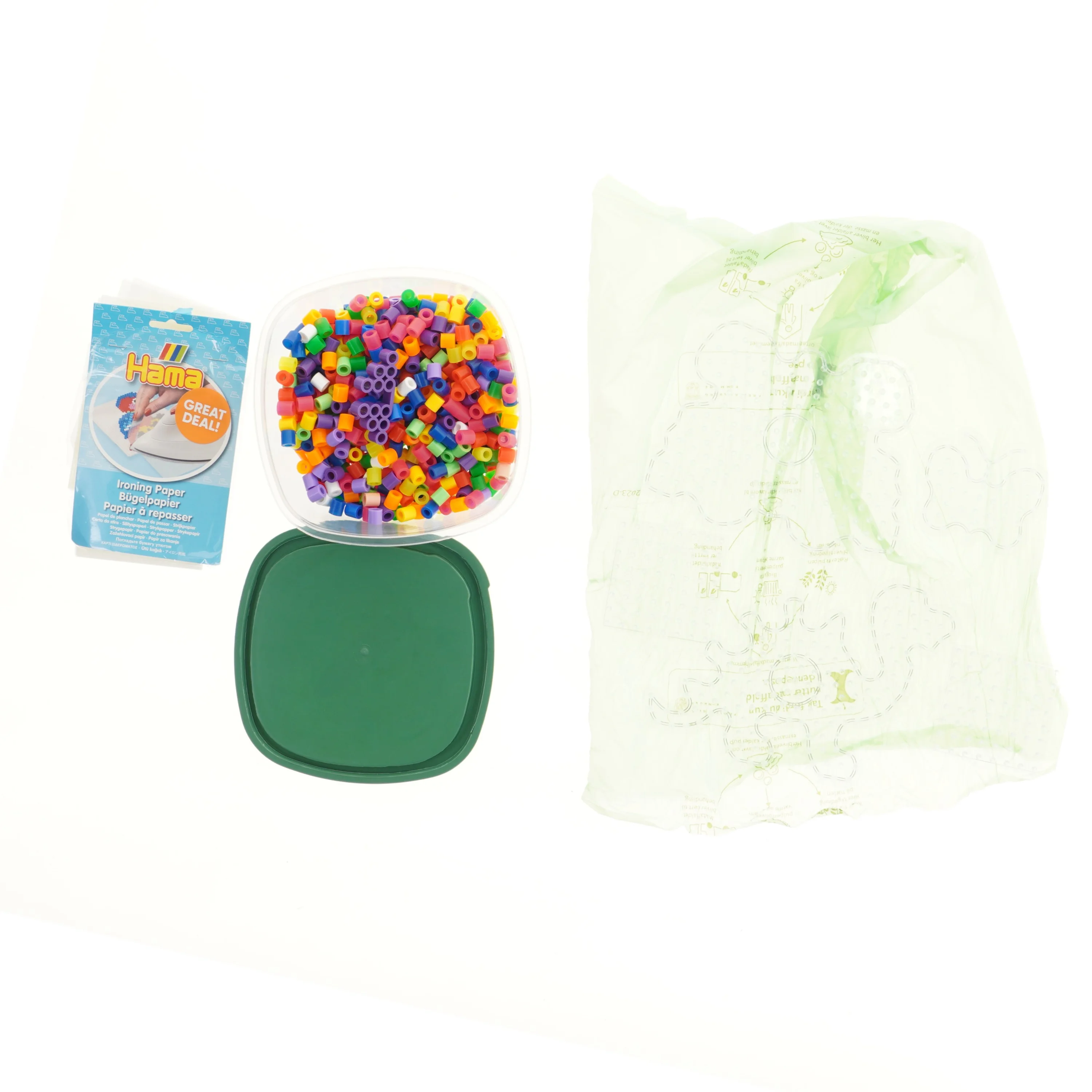 Hama XL rørperler med stiftplader (store perler)