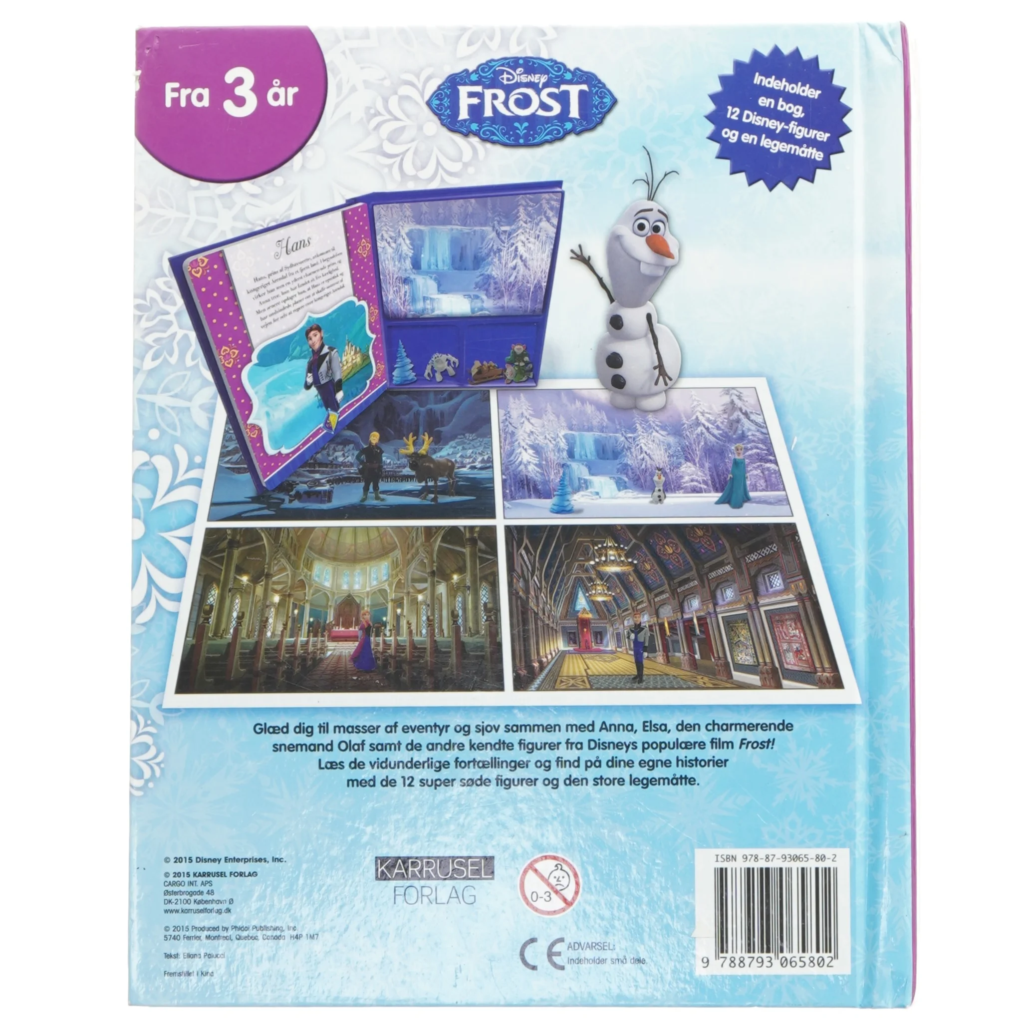 Disney Frost bog med figurer fra Disney (str. 25,5x20 cm)