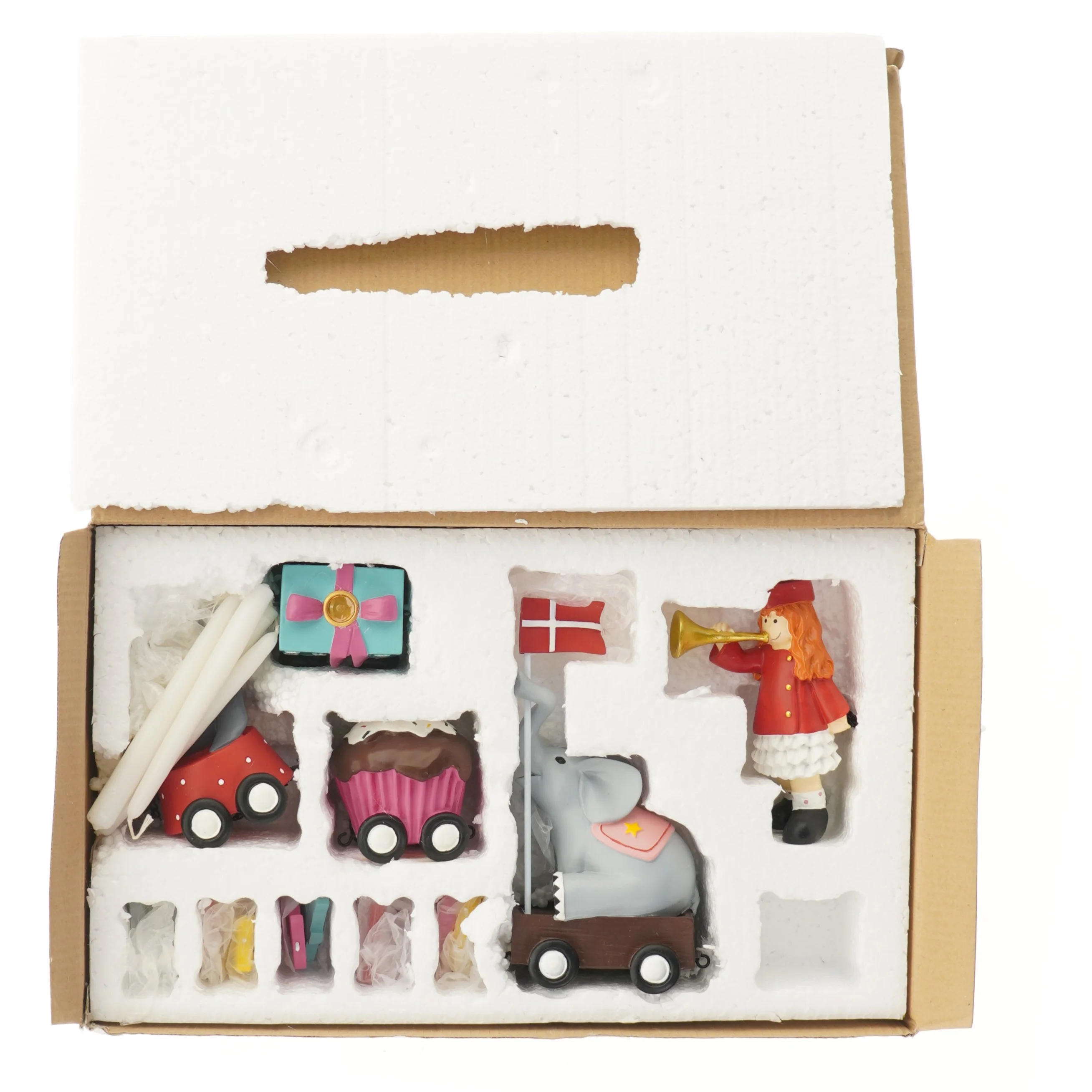 Kids by Friis fødselsdagstog med lys og tal