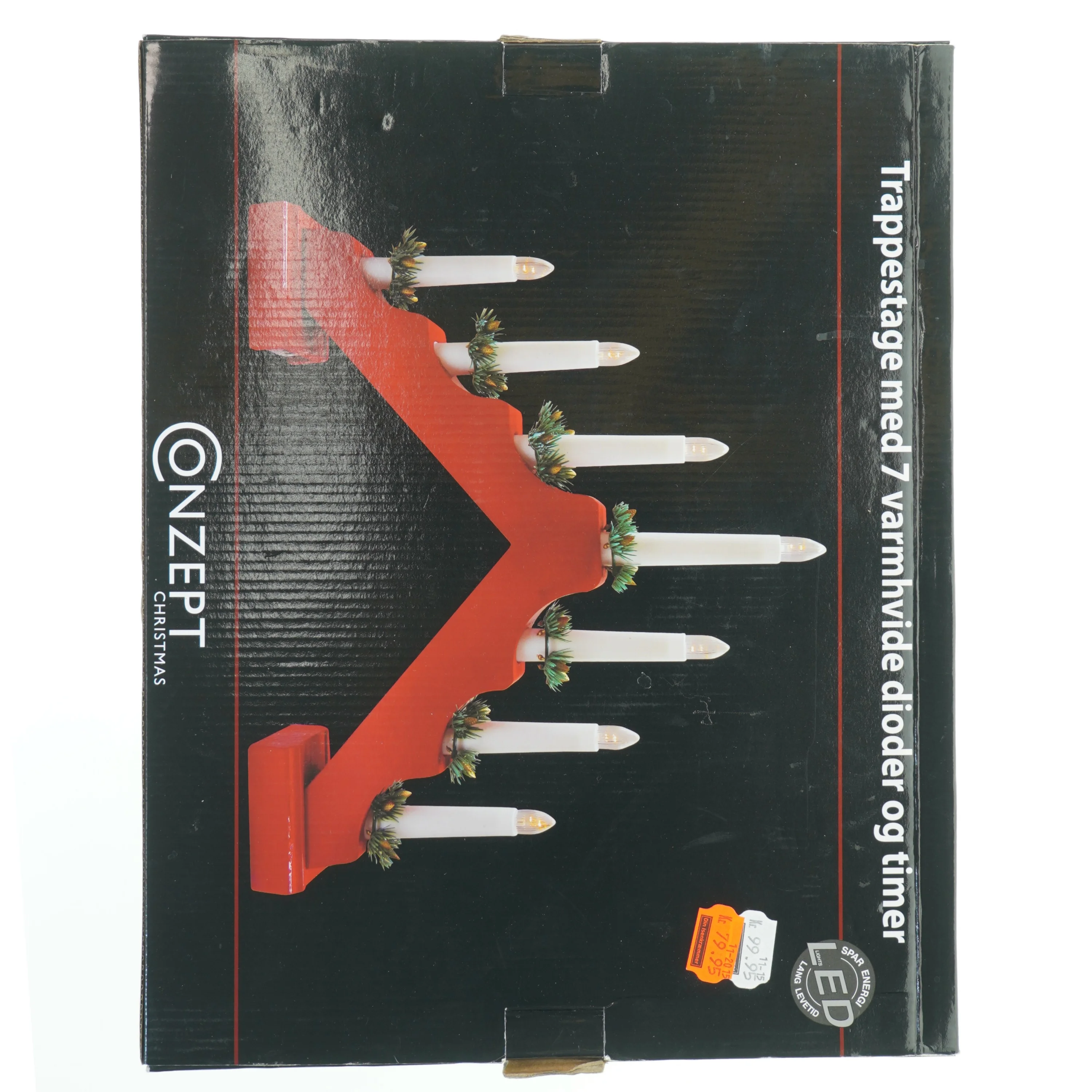 Trappe julelysestage fra Conzept (str. 41x32,5 cm)