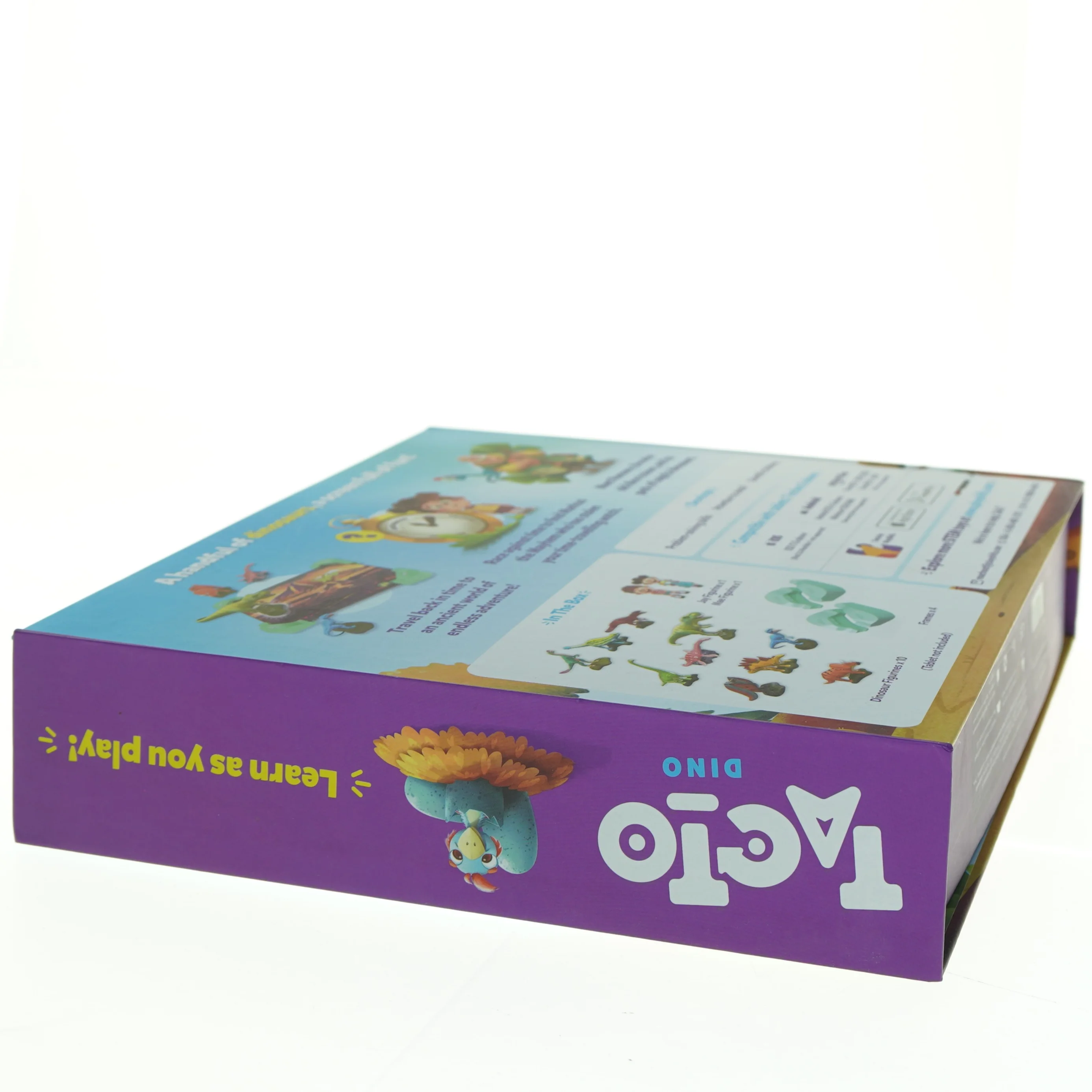 Interaktivt dinosaur spil med figurer fra Shifu (str. Kasse 31 x 26 x 6 cm)