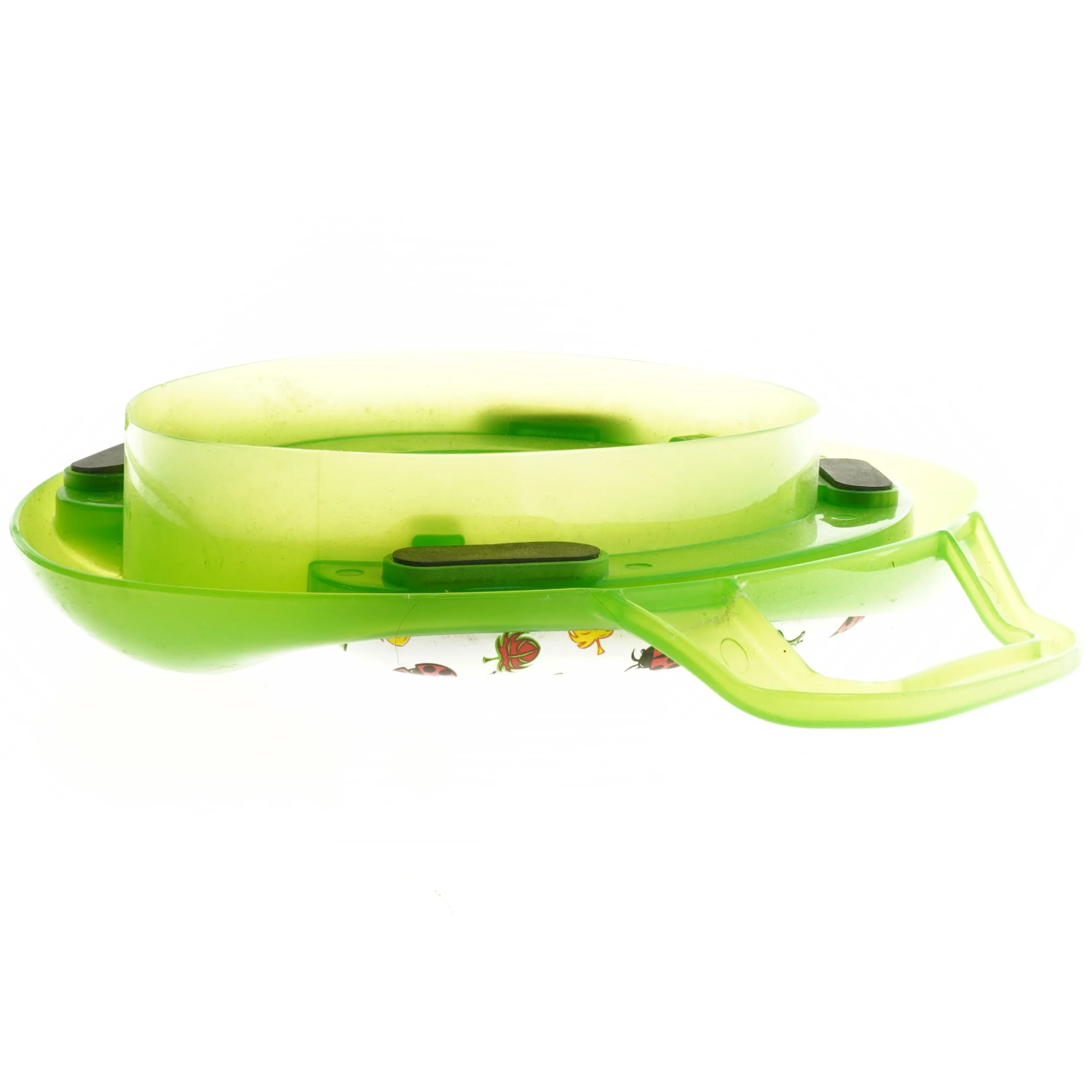 Grøn baby toiletsæde (str. 37 x 41 cm)