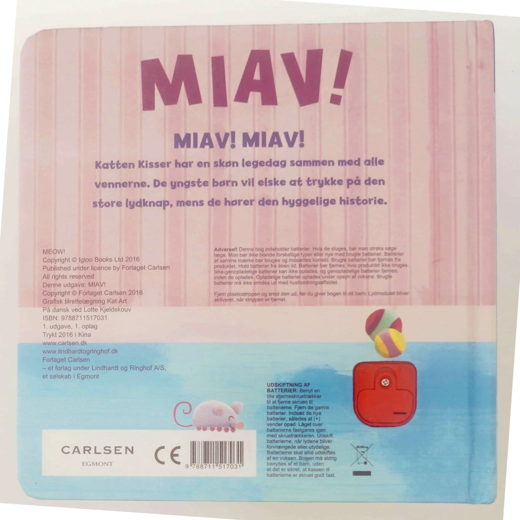 MIAV! af Lotte Kjeldskov (på dansk ved) (Bog)