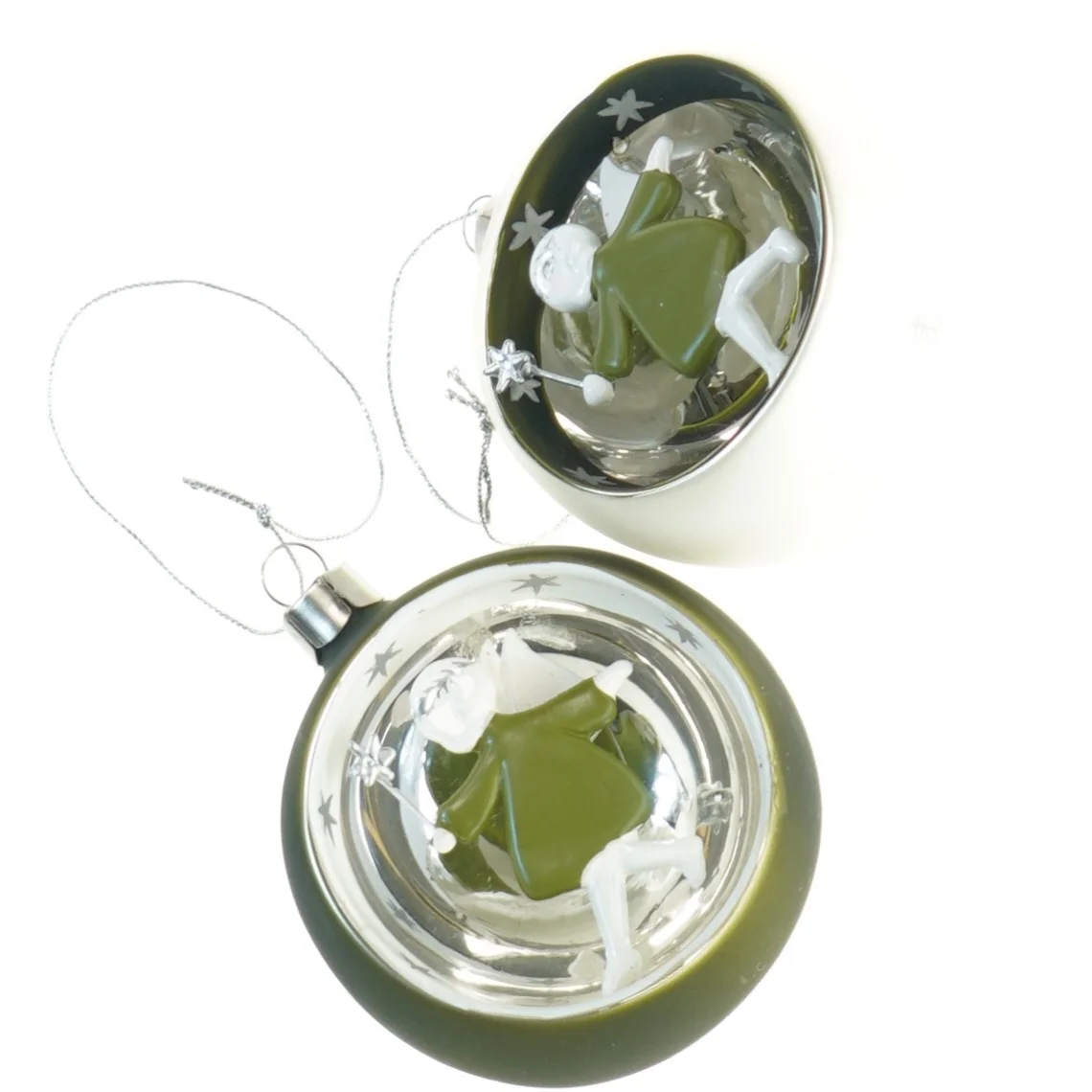 Juleornament fra Jette Frölich (str. 7x5 cm)