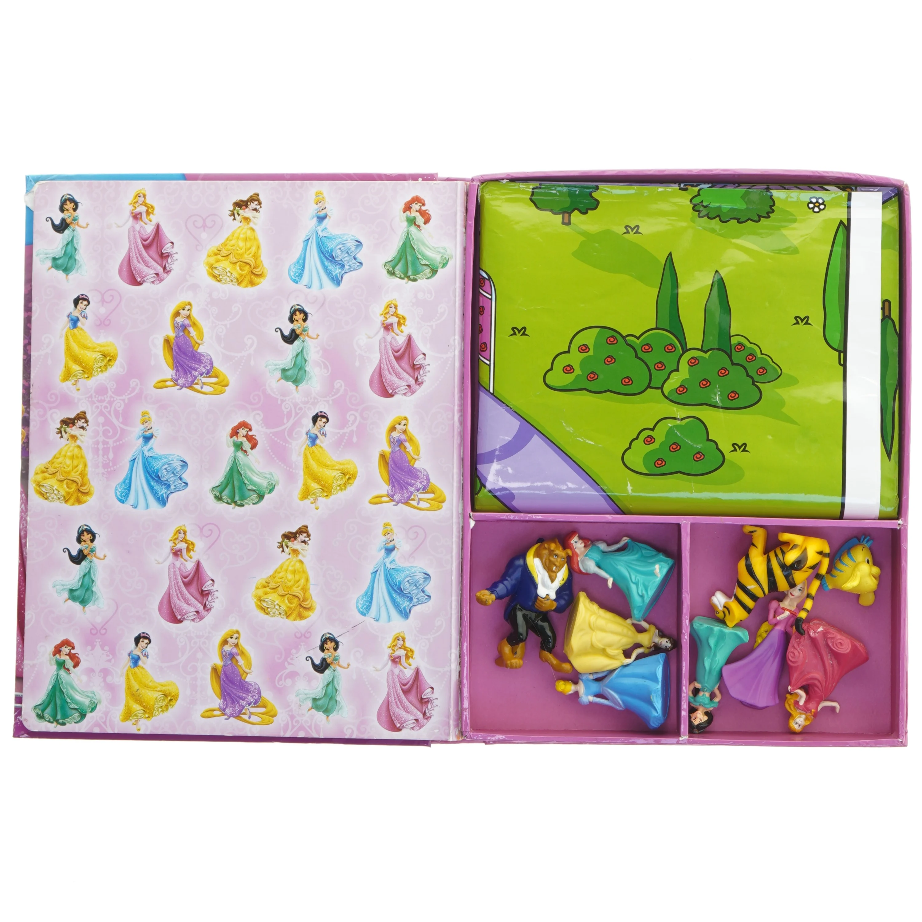 Disney Prinsesser legesæt med figurer fra Disney (str. 25,5x20 cm)
