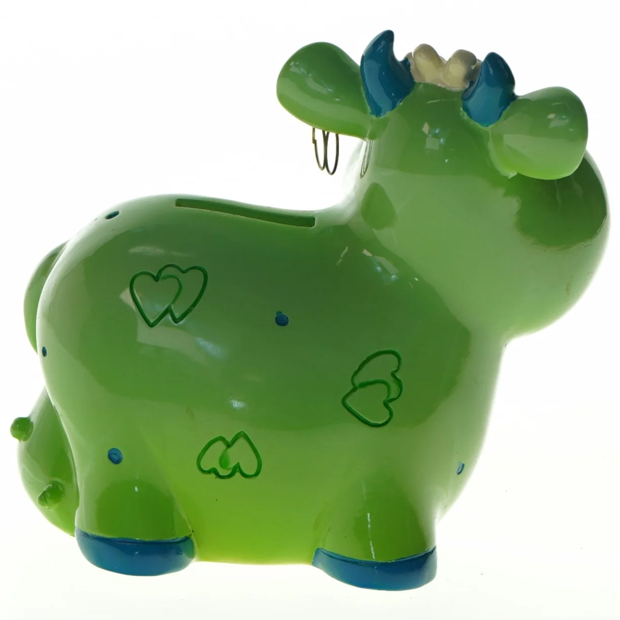 Keramik sparegris (str. 14 x. 13 cm)