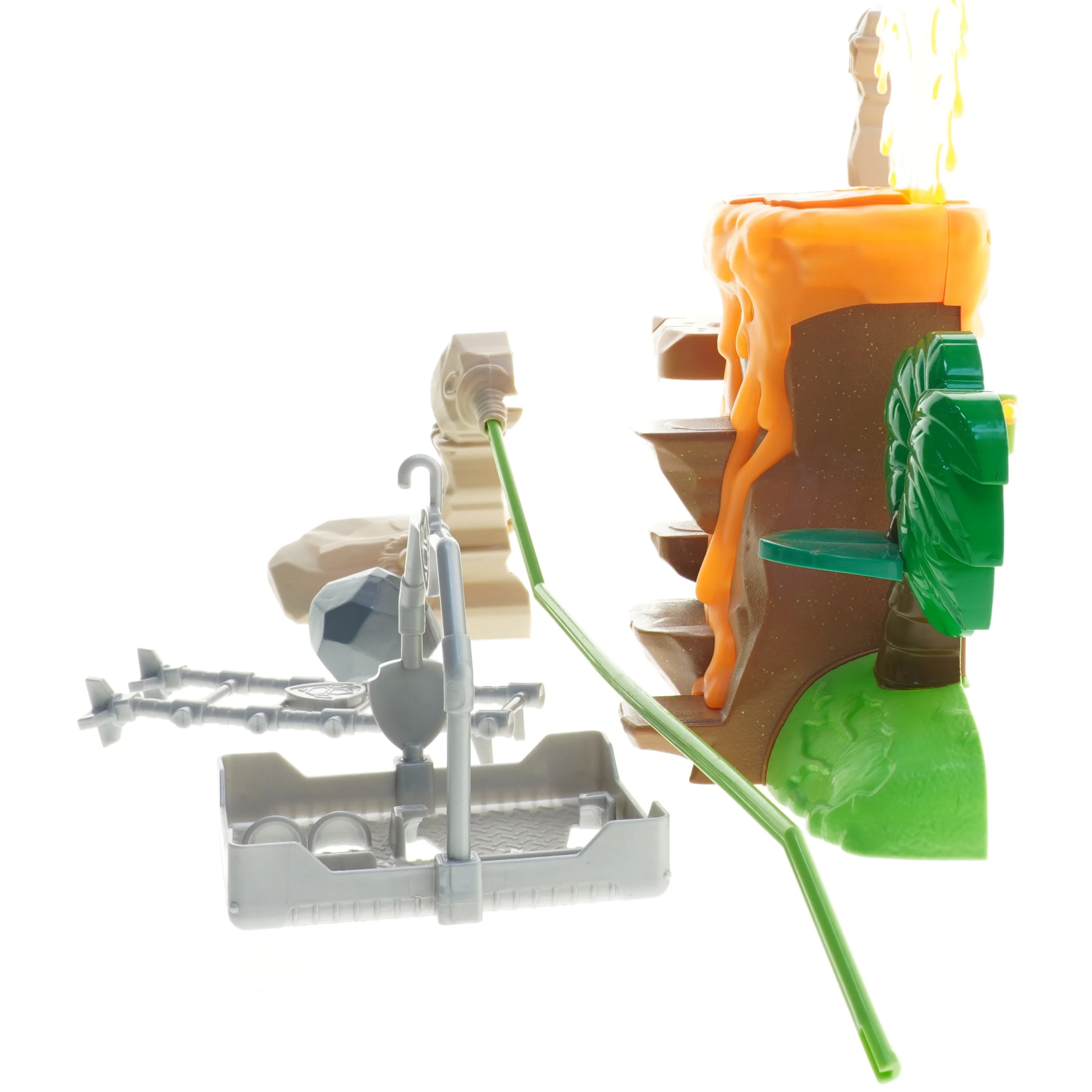 Paw Patrol vulkan med svævebane - kan ikke købes i butikkerne mere (str. 25x32 cm) (DVD)