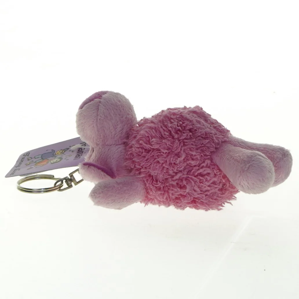 NY Nøglering med blød bamse fra Marian (str. 12x8 cm)