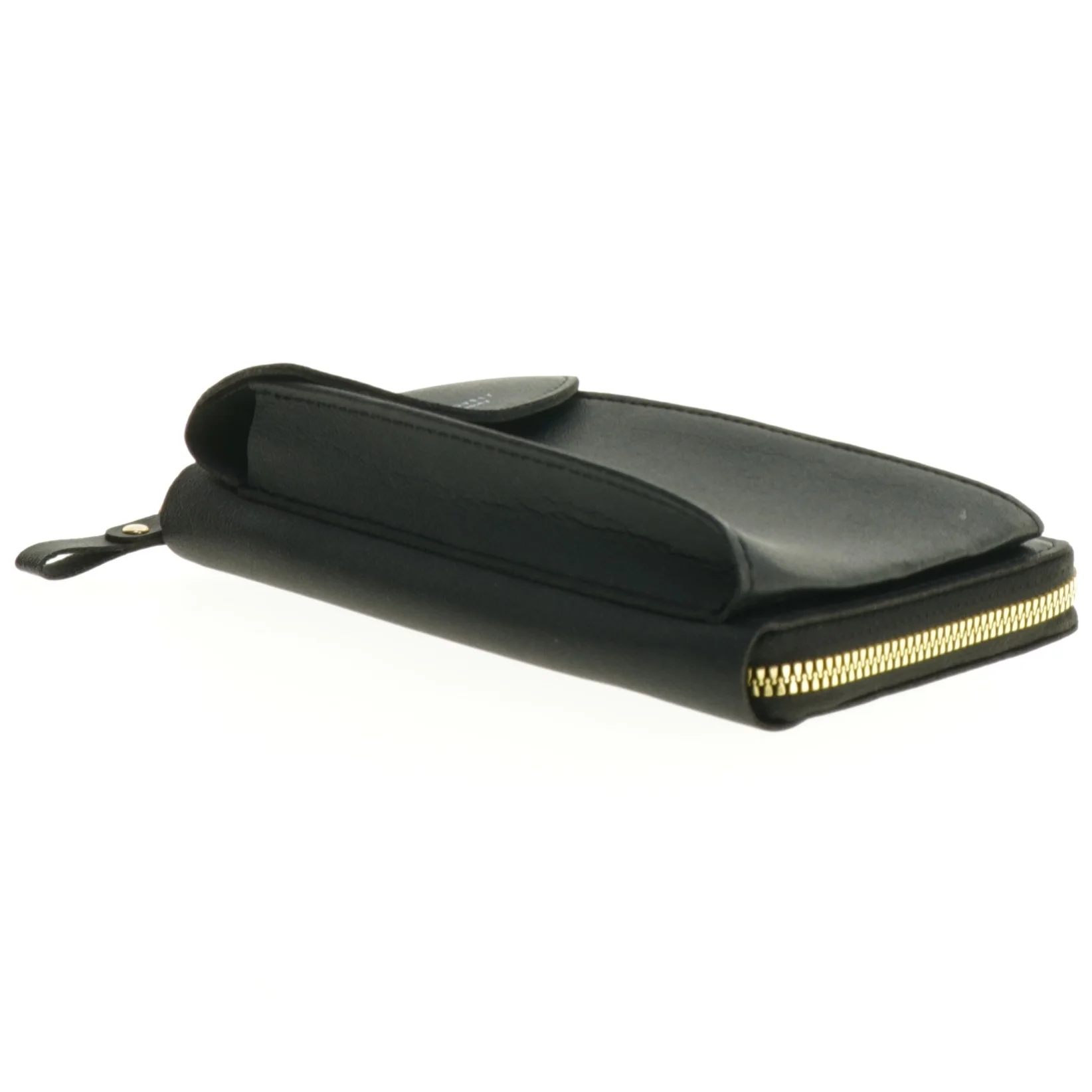 Sort læderpung og telefonhylster med rem fra Forever Lovely (str. 19 x 12 cm)