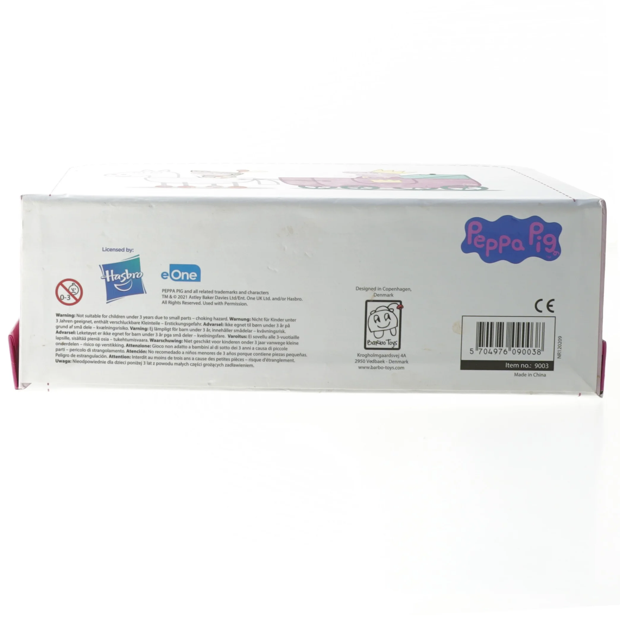 Gurli Gris legekuffert beautysæt fra Barbo Toys (str. 25,5x17 cm)