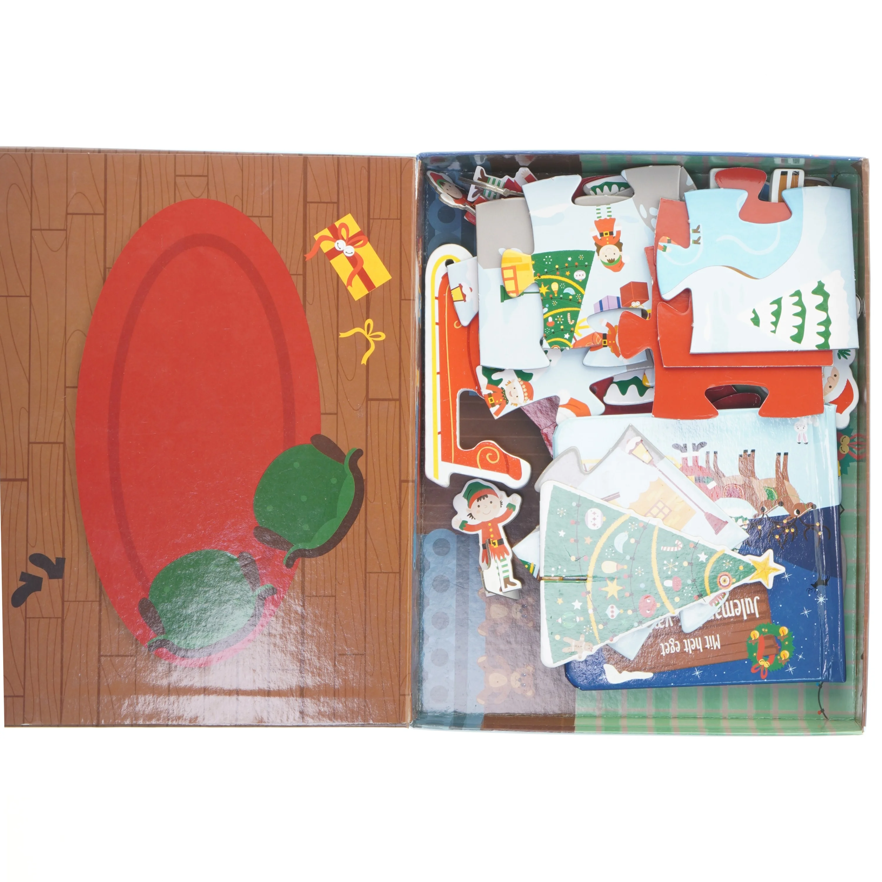 Min helt egen historie om Julemands værksted legesæt fra Forlaget Globe (str. 25,5x20 cm)
