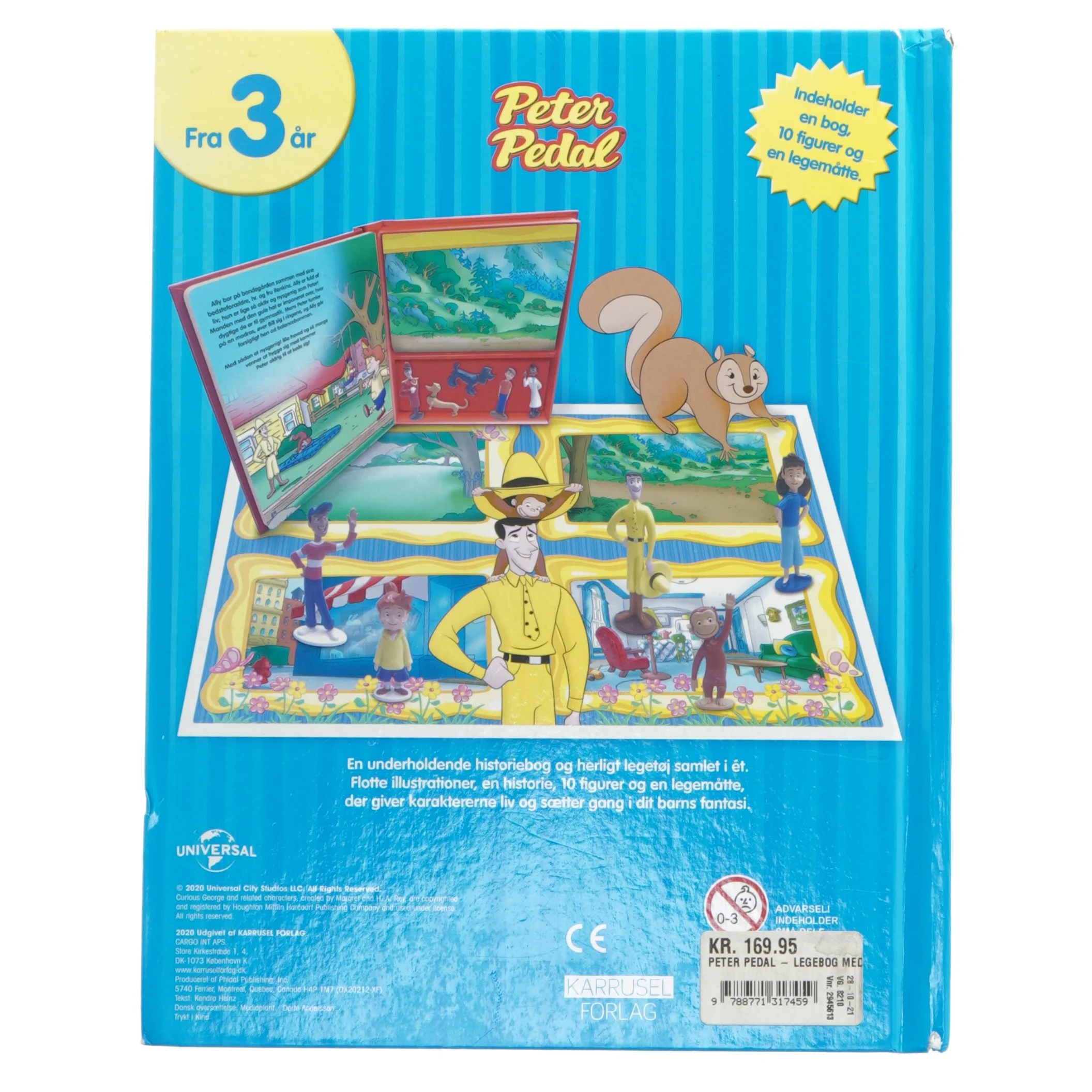 Peter Pedal legesæt fra Universal (str. 25,5x20 cm)