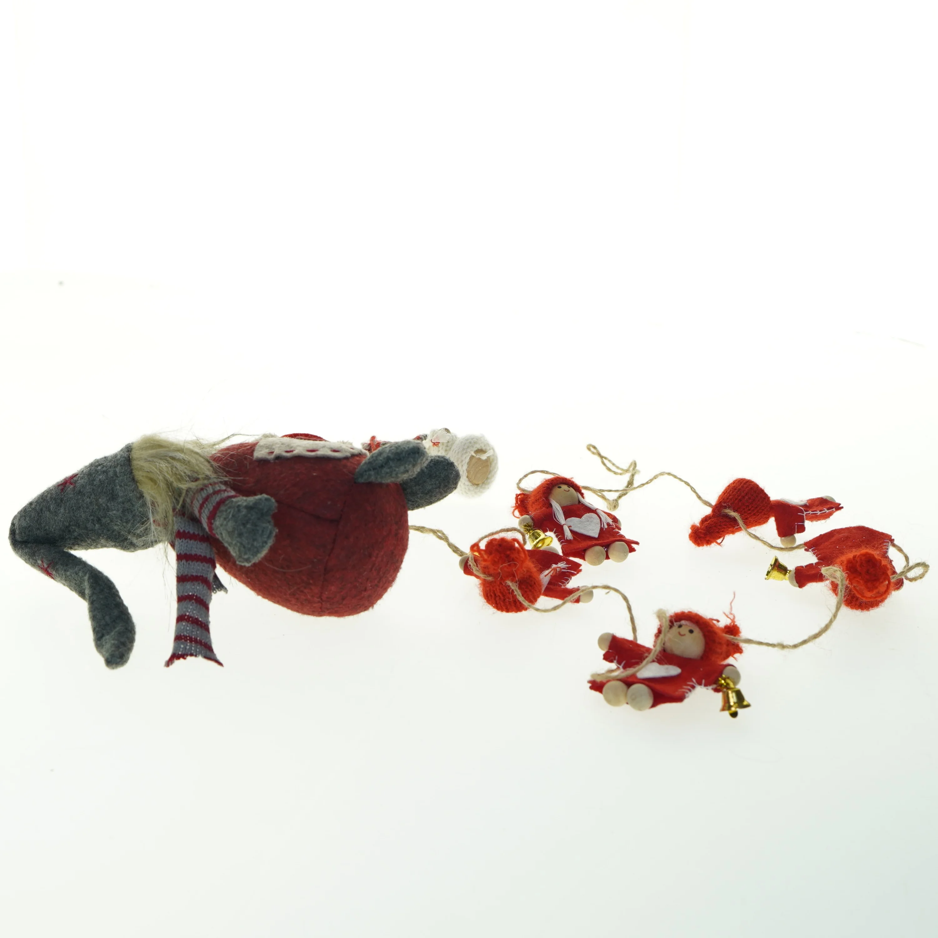 Håndlavet julepynt (str. 17x9 cm)