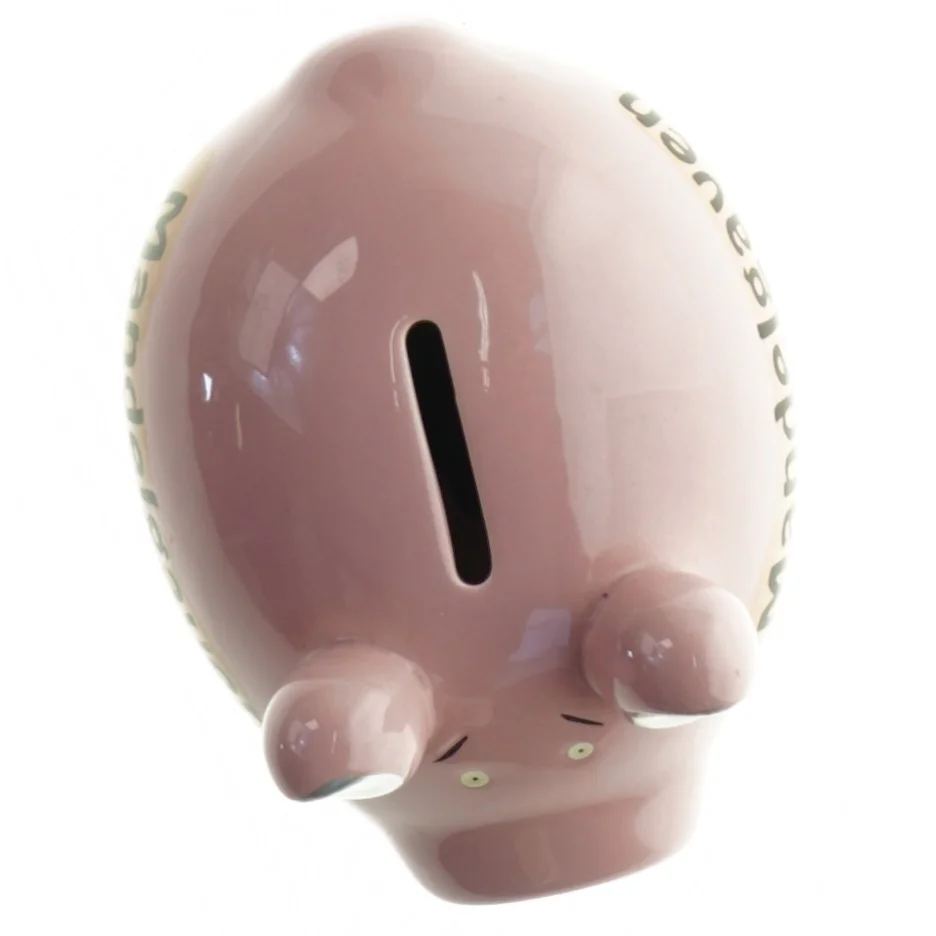 Sparegris (str. 12 x. 9 cm)