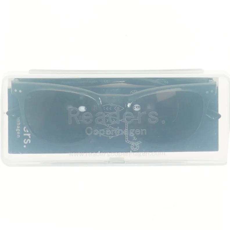 Solbriller med lilla glas fra Readers Copenhagen (str. 14 cm)