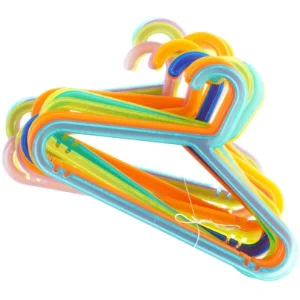 Farverige plastbøjler (str. 33 x 20 cm)