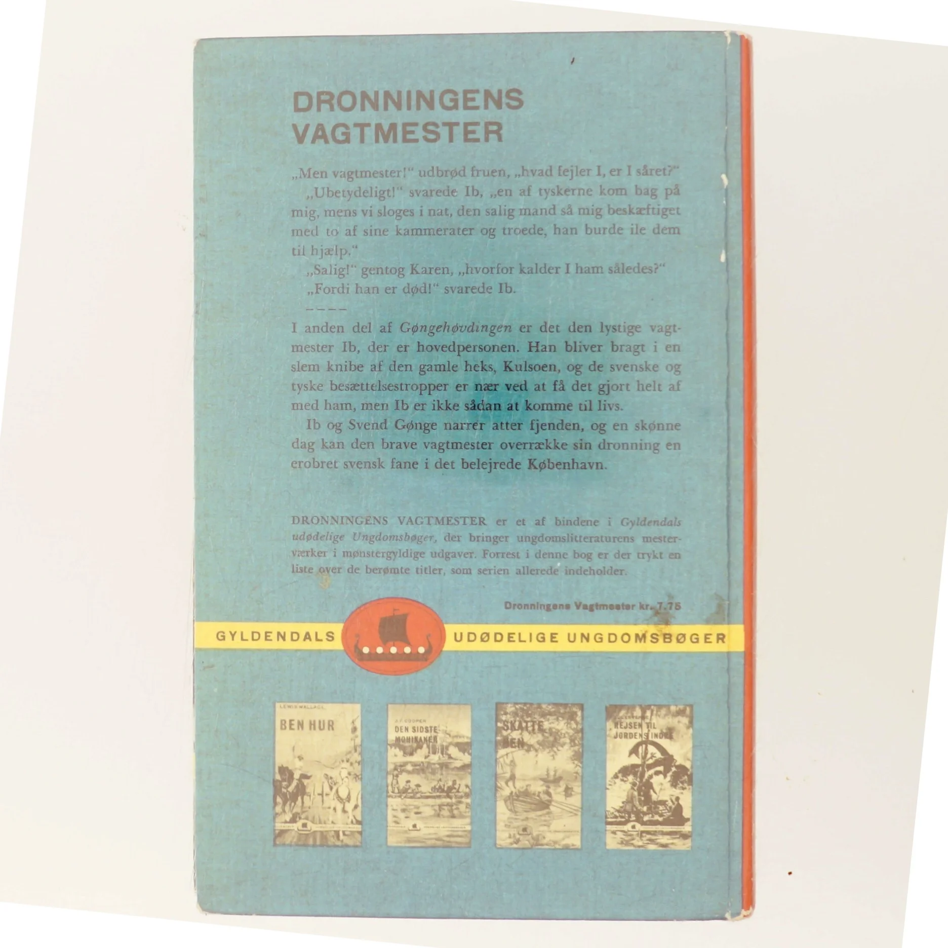 Dronningens Vagtmester af Carit Etlar (Bog)