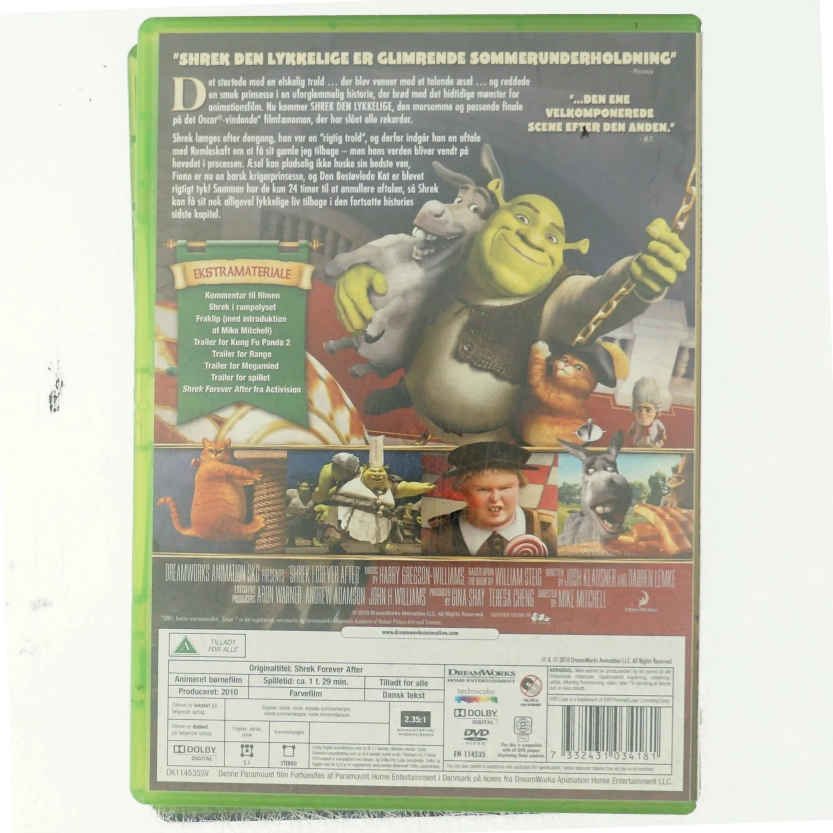 De fire Shrek film