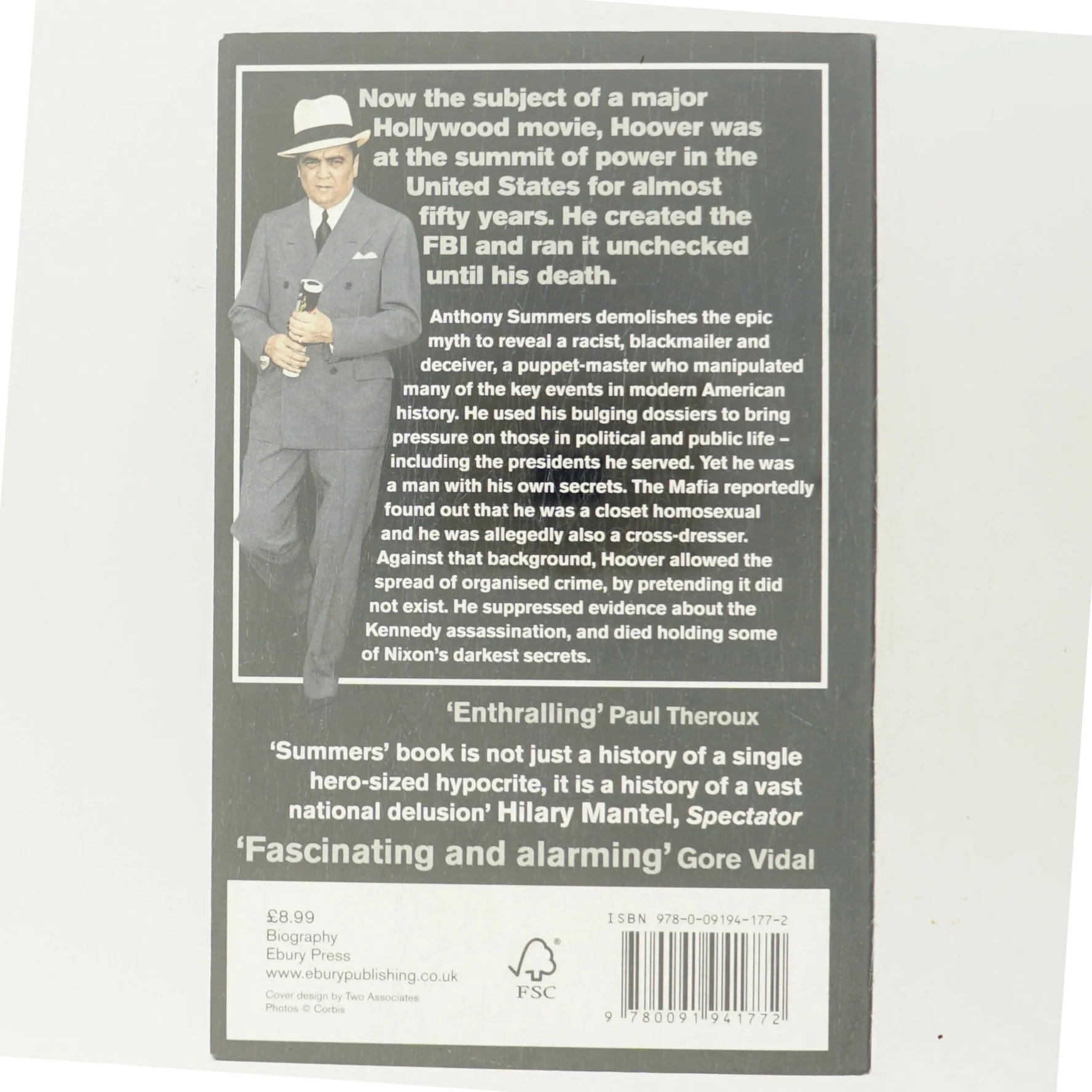 Official & confidential : the secret life of J. Edgar Hoover af Anthony Summers (Bog)