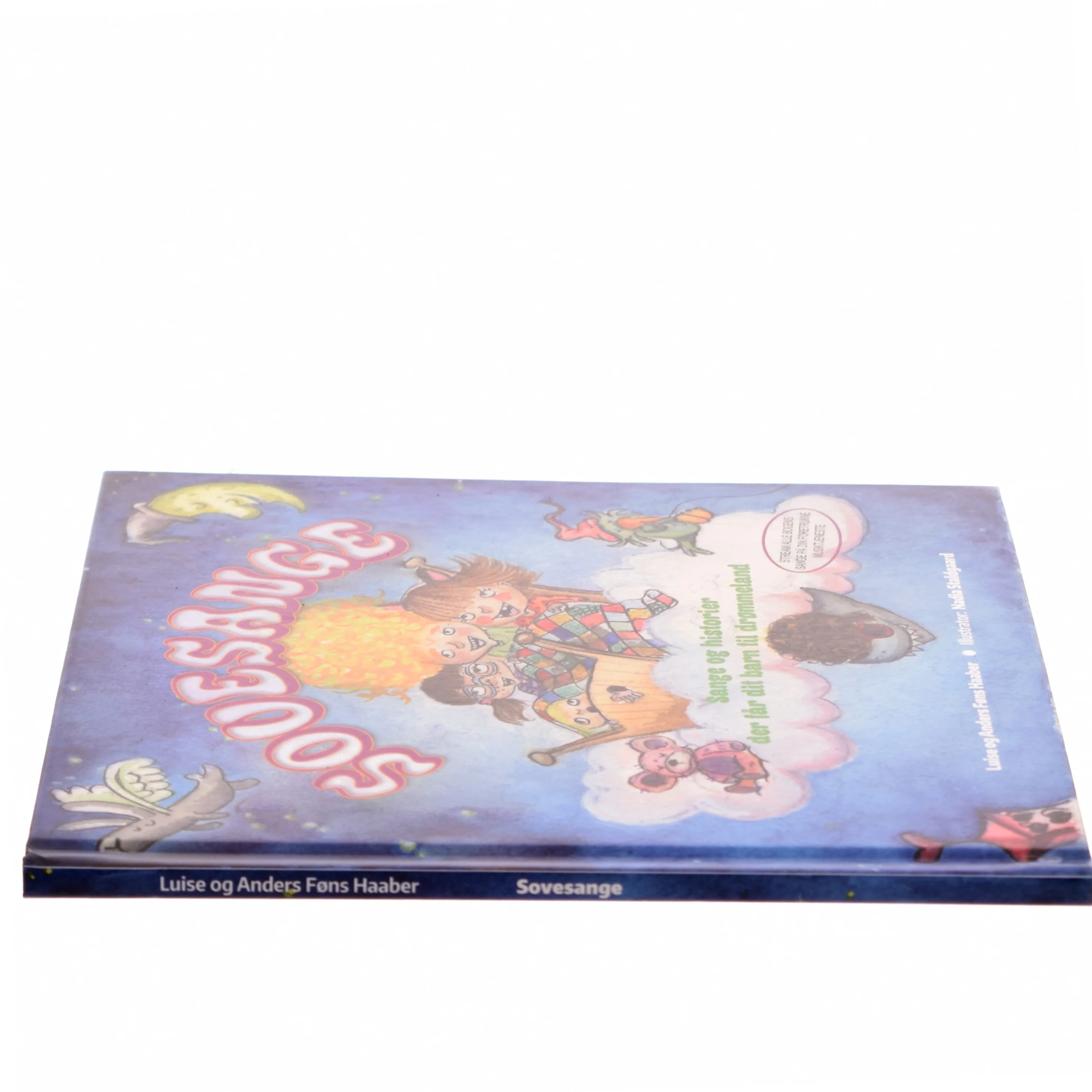 Sovesange : sange og historier der får dit barn til drømmeland af Luise Føns Haaber (Bog)