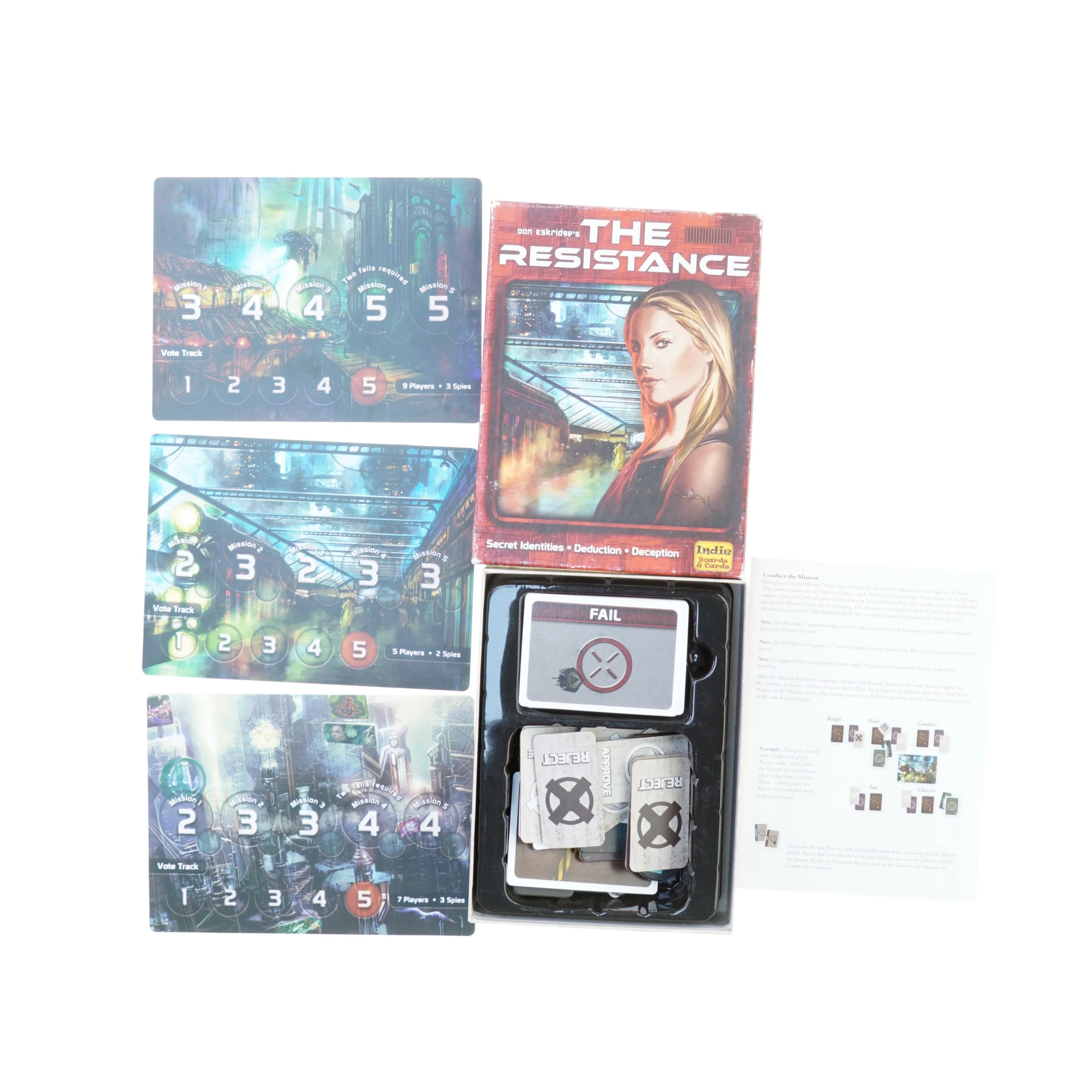 The resistance fra Indie Boards&Cards (str. 20 x 15 cm)