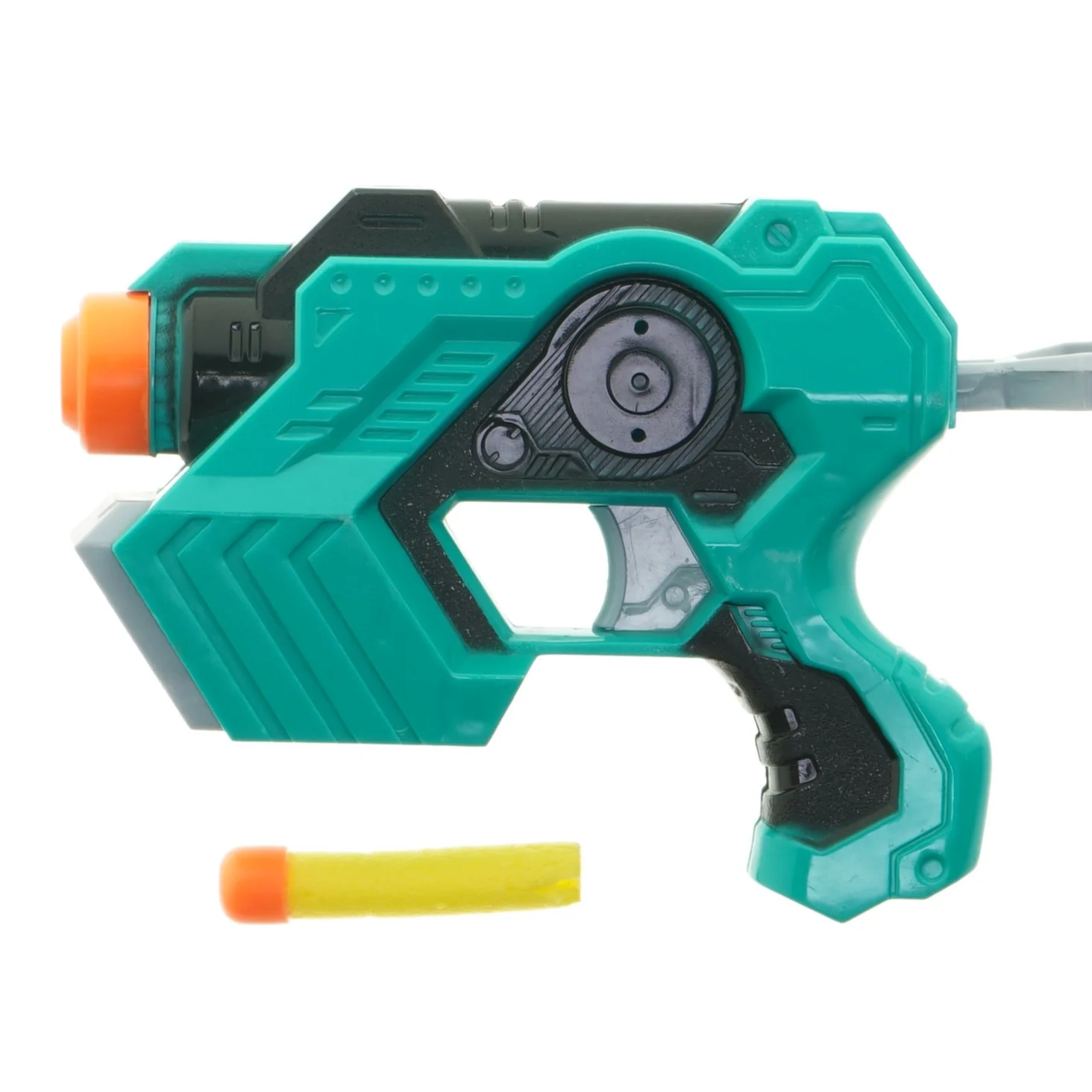 Legetøjspistol med skumpile (str. 20 x 12 cm)