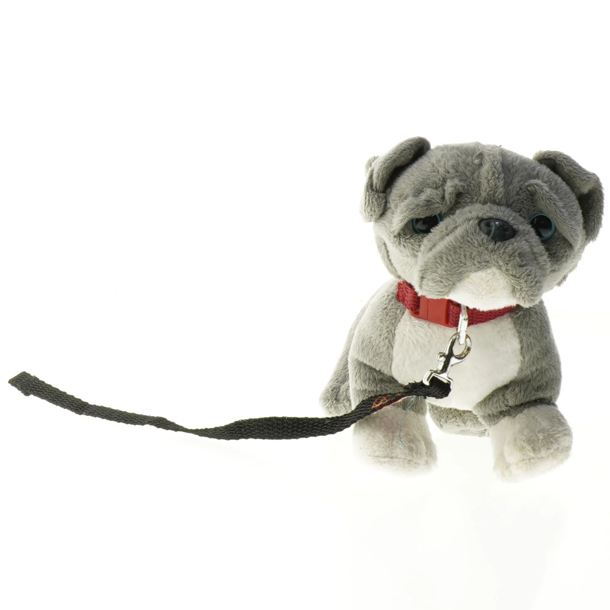 Tøjhund med halsbånd og snor fra Our Generation (str. 18 x 9 cm)