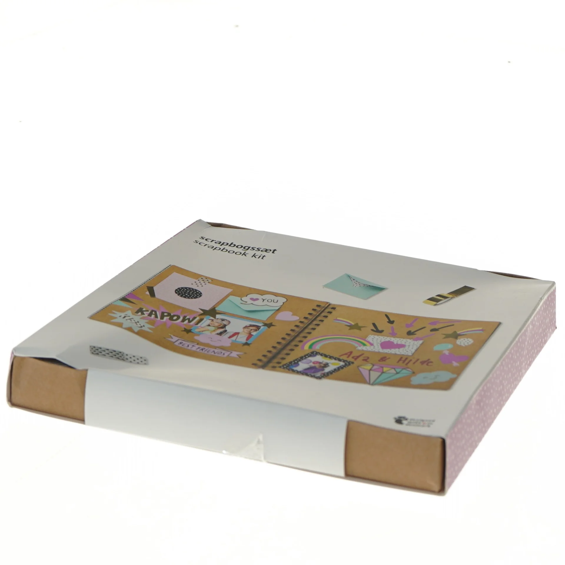 Scrapbogssæt fra Tiger (str. 22x22x3 cm)