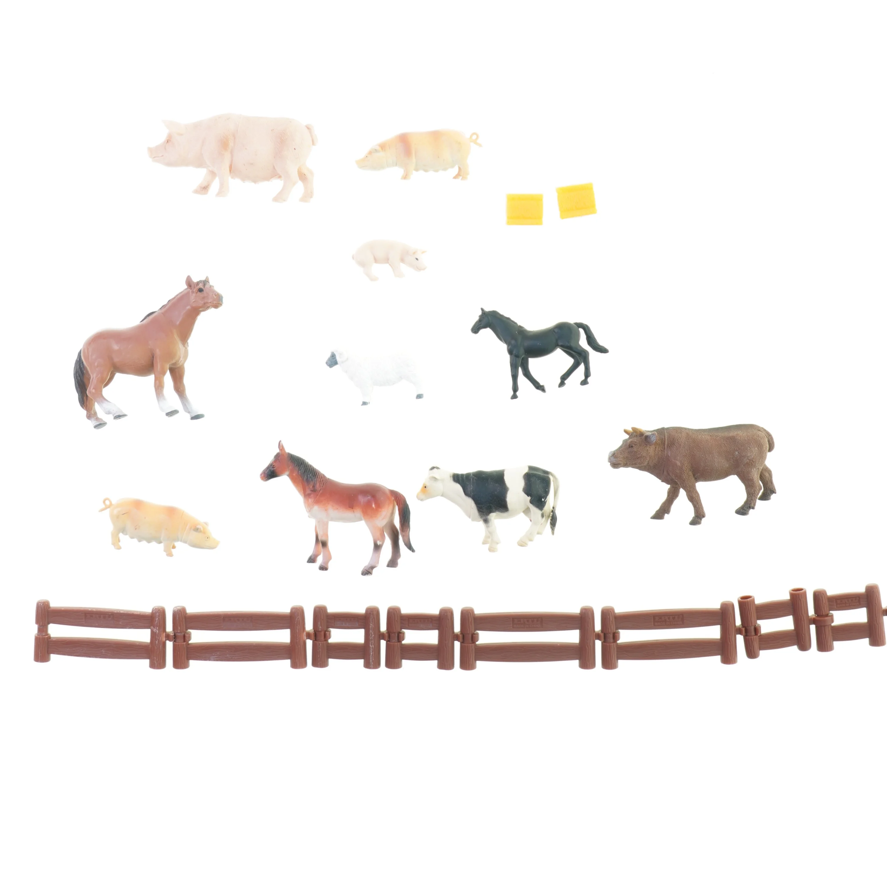 Blandede bondegårdsdyr fra Ertl (str. Blandet)