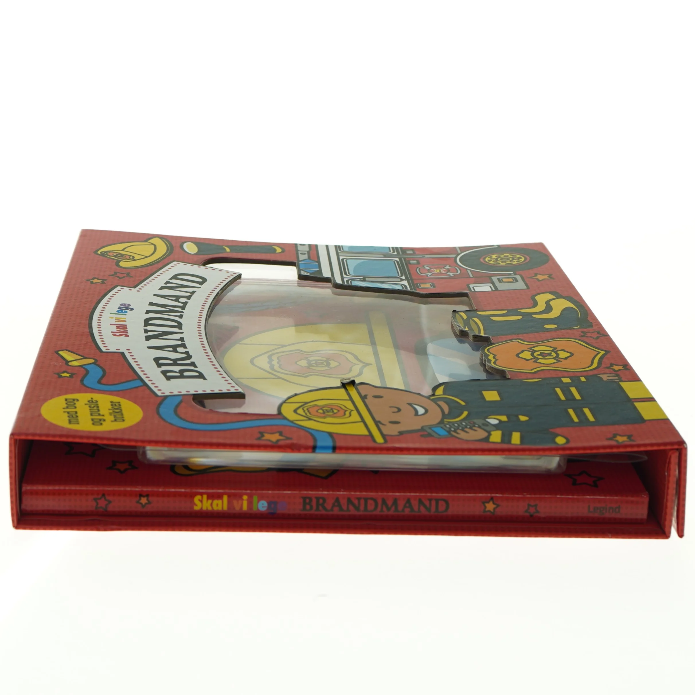 Brandmand bog og børneunderholdning (str. 24,5 x. 28 cm)