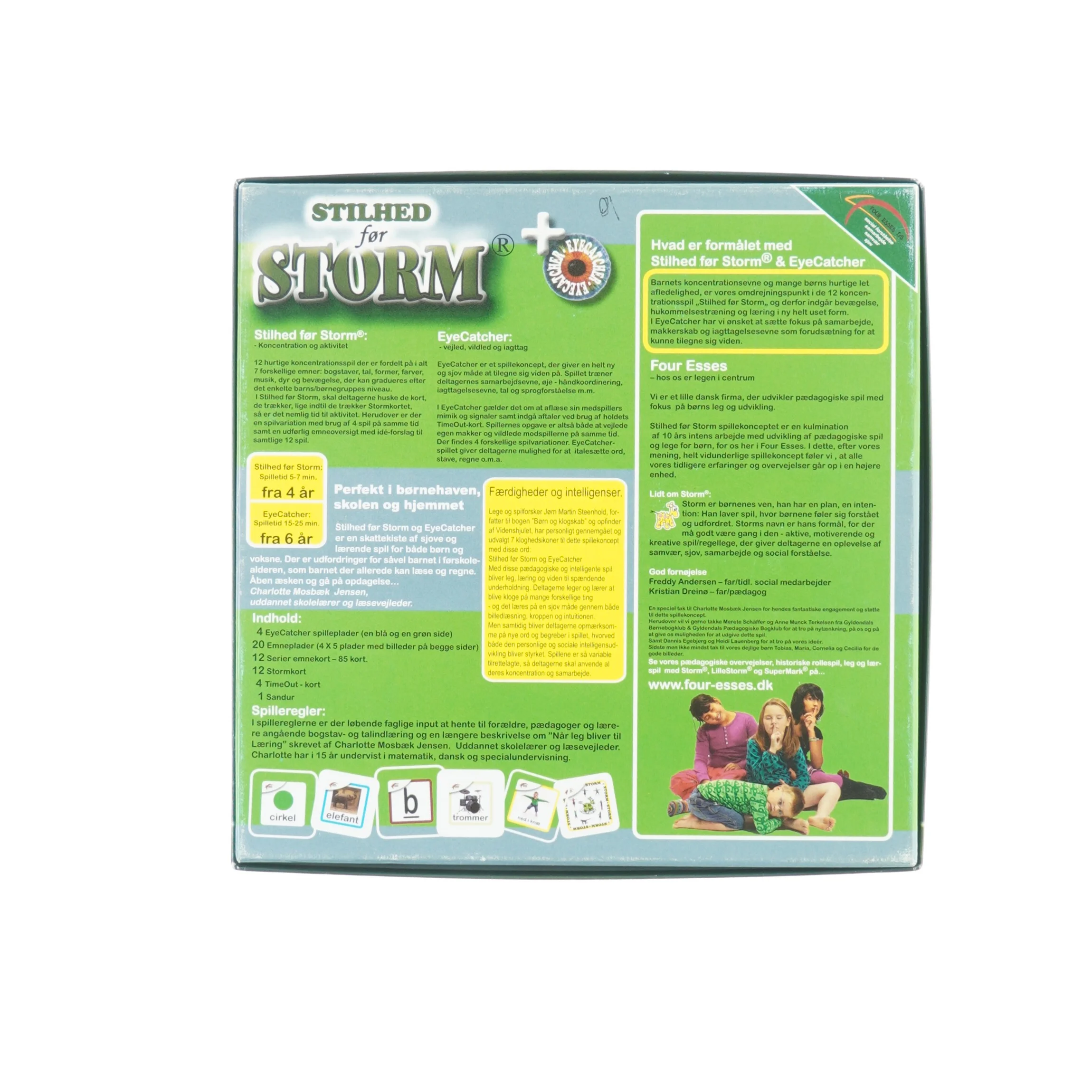 Brætspil, stilhed før storm (str. 27 x 27 cm)