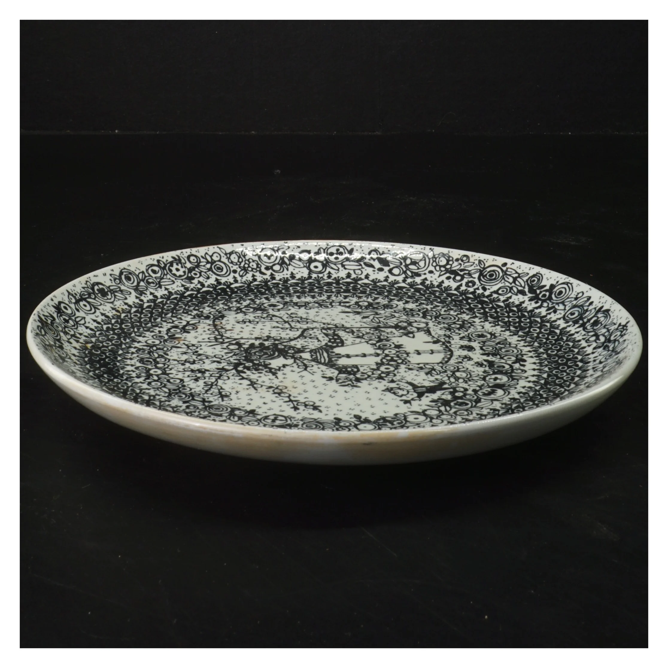  Bjørn Wiinblad platte  (str. Ø 22 cm)