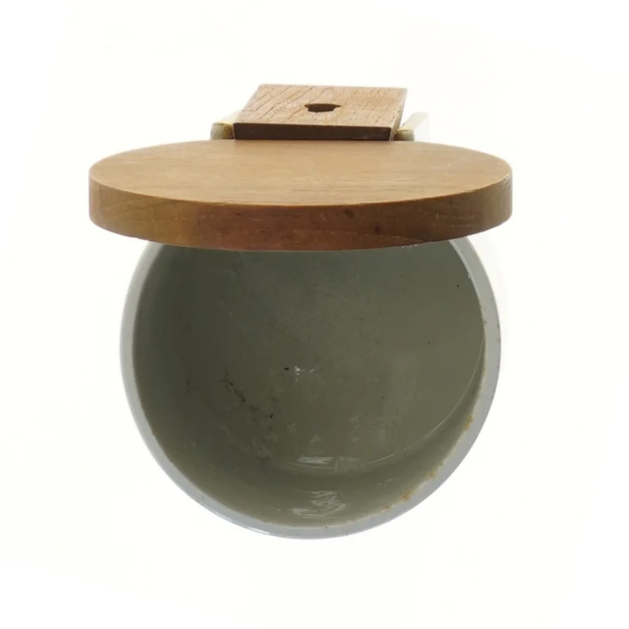 Vintage saltbeholder (str. 10,5x10,5 cm)