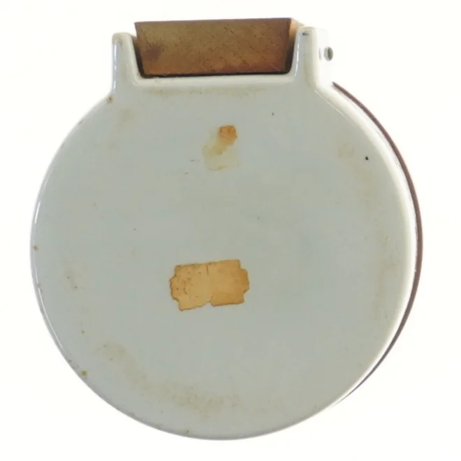 Vintage saltbeholder (str. 10,5x10,5 cm)