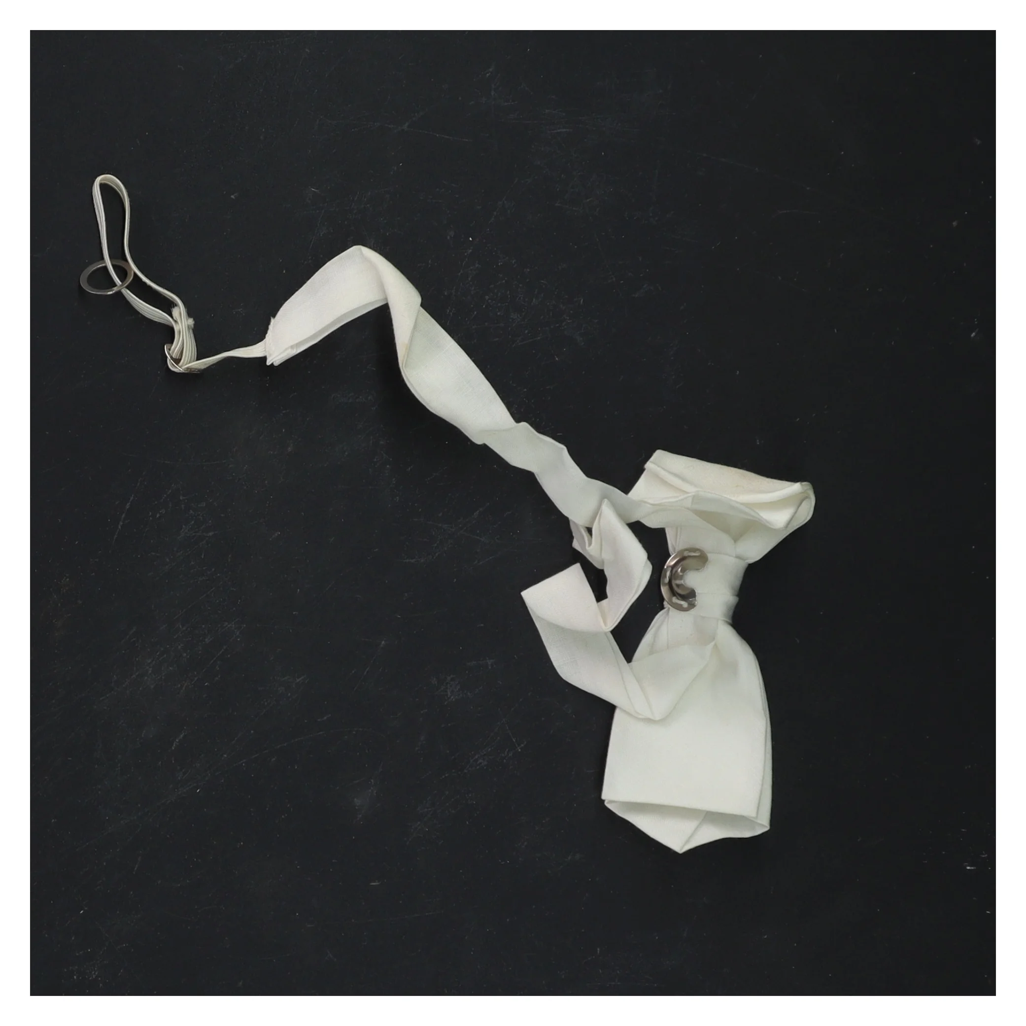 Hvid butterfly (str. Ø 13 cm)