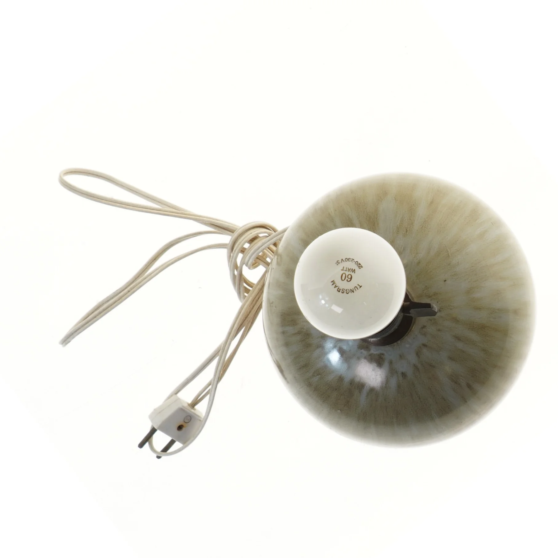 Keramisk bordlampe (str. 33 cm)