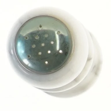 Salt og peber sæt i  marmor (str. 10 cm)