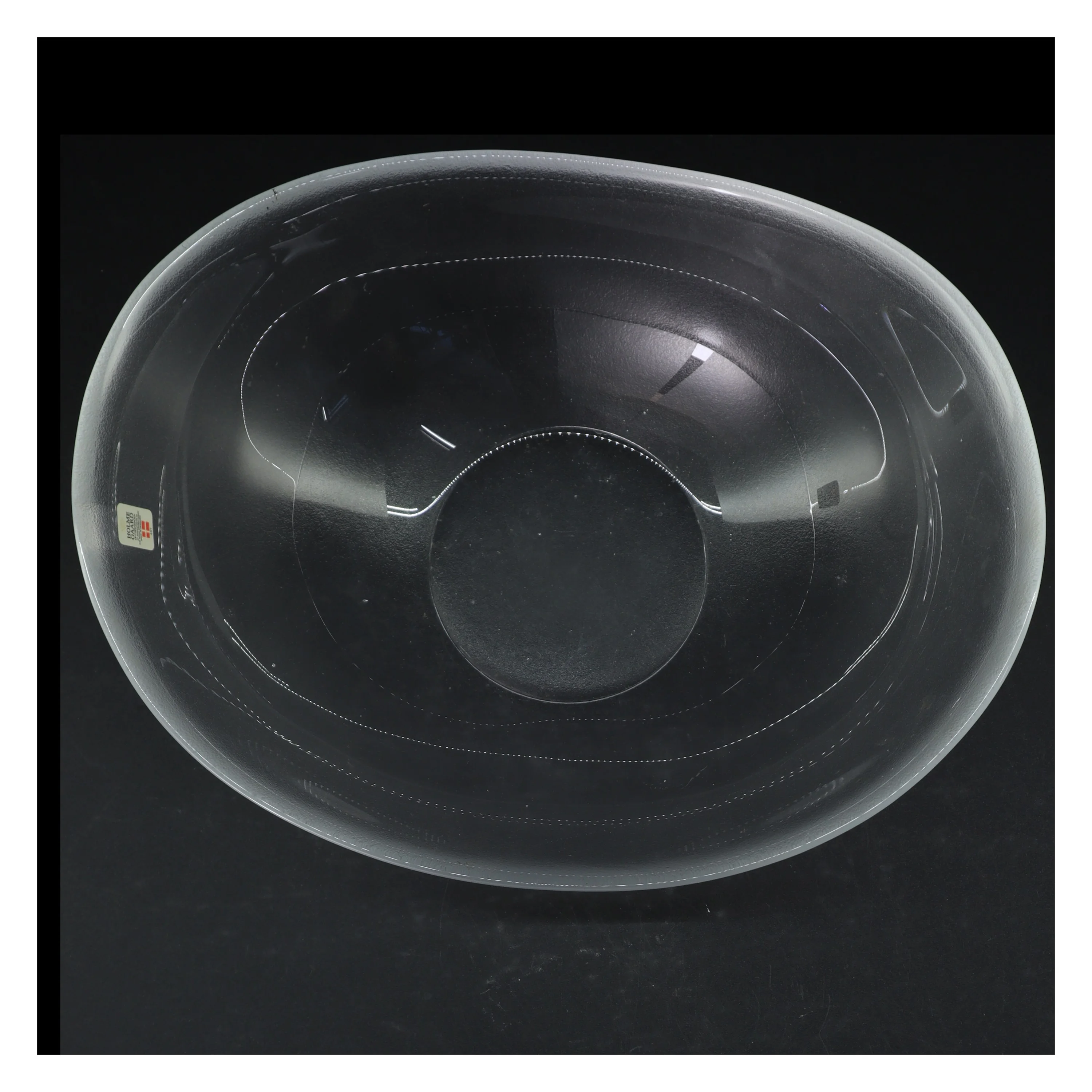 glasskål  fra Holmegaard (str. 31 cm)