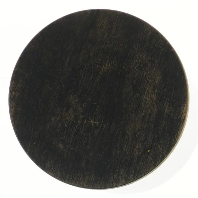 Kakao krukke med trælåg fra Knabstrup (str. 12,5 cm)