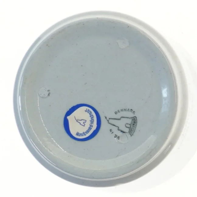 Kakao krukke med trælåg fra Knabstrup (str. 12,5 cm)