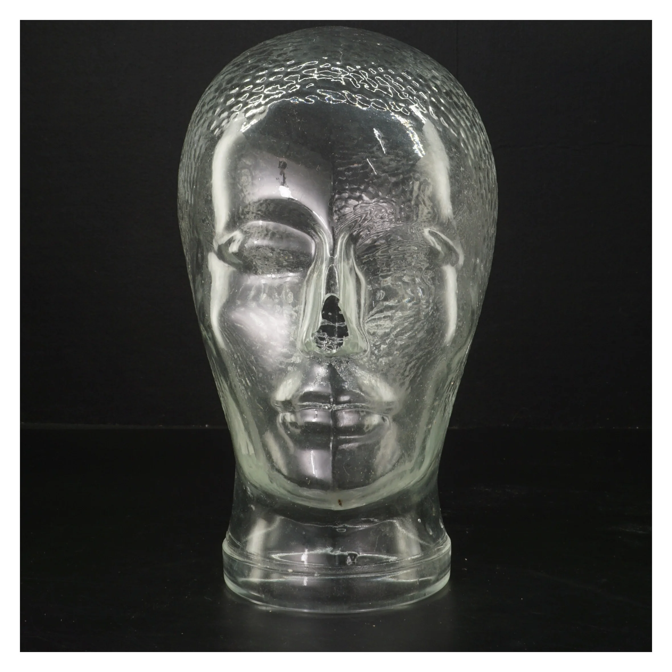 Glashoved til display (str. 27 cm)