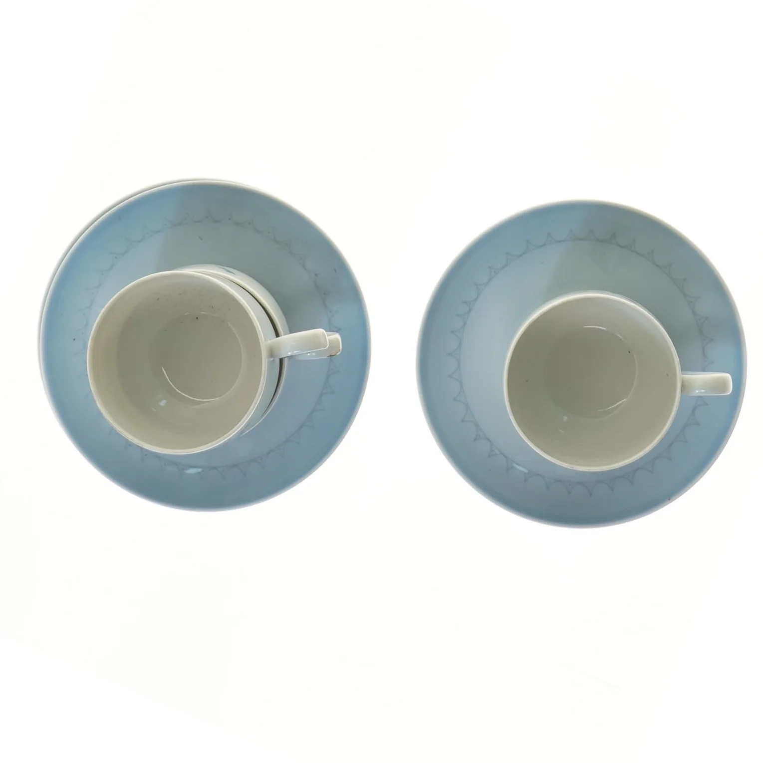 TekDemeter , 3 par kaffekopper fra B&G (str. Ø 7 & 14 cm)