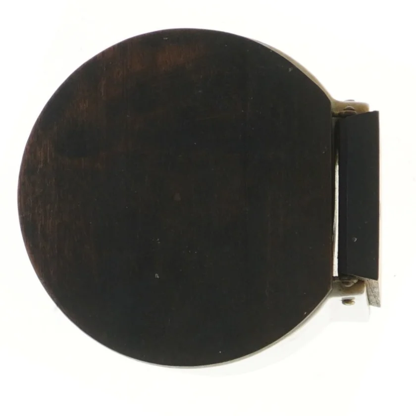 Vintage saltkar med låg (str. Ø 13,5 cm)