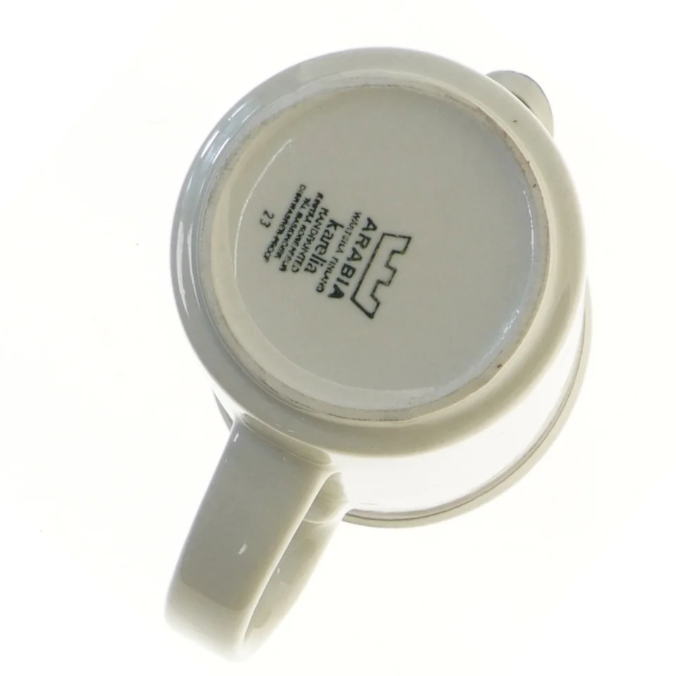Keramisk mælkekande fra Arabia Finland (str. 16,5 cm)